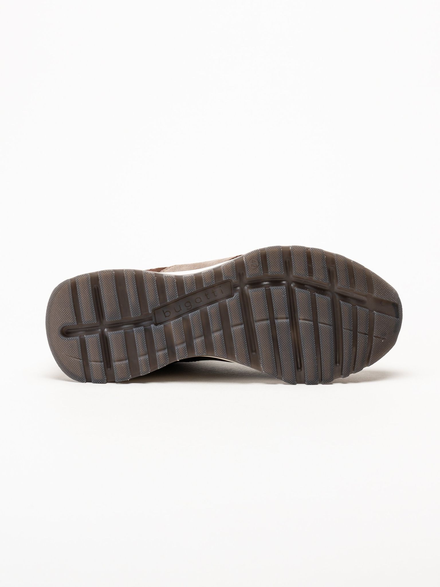 Bugatti - Timon - Mörkbruna sneakers i skinn och mocka