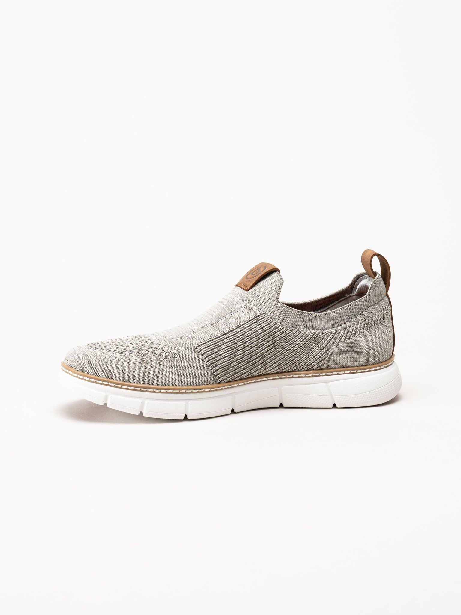 Bugatti - Passadena - Beige slip on sneakers i mesh