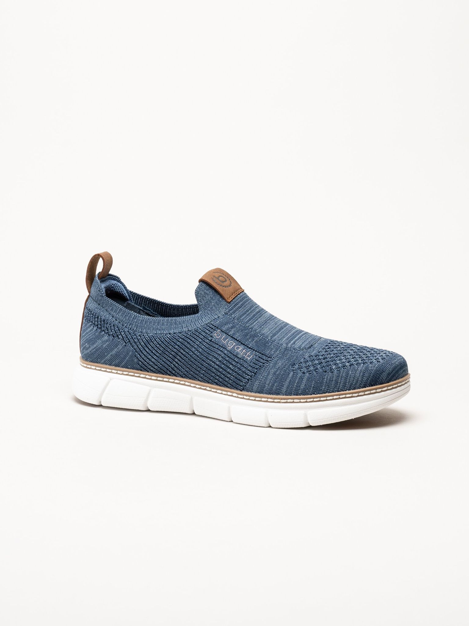 Bugatti - Passadena - Blå slip on sneakers i mesh