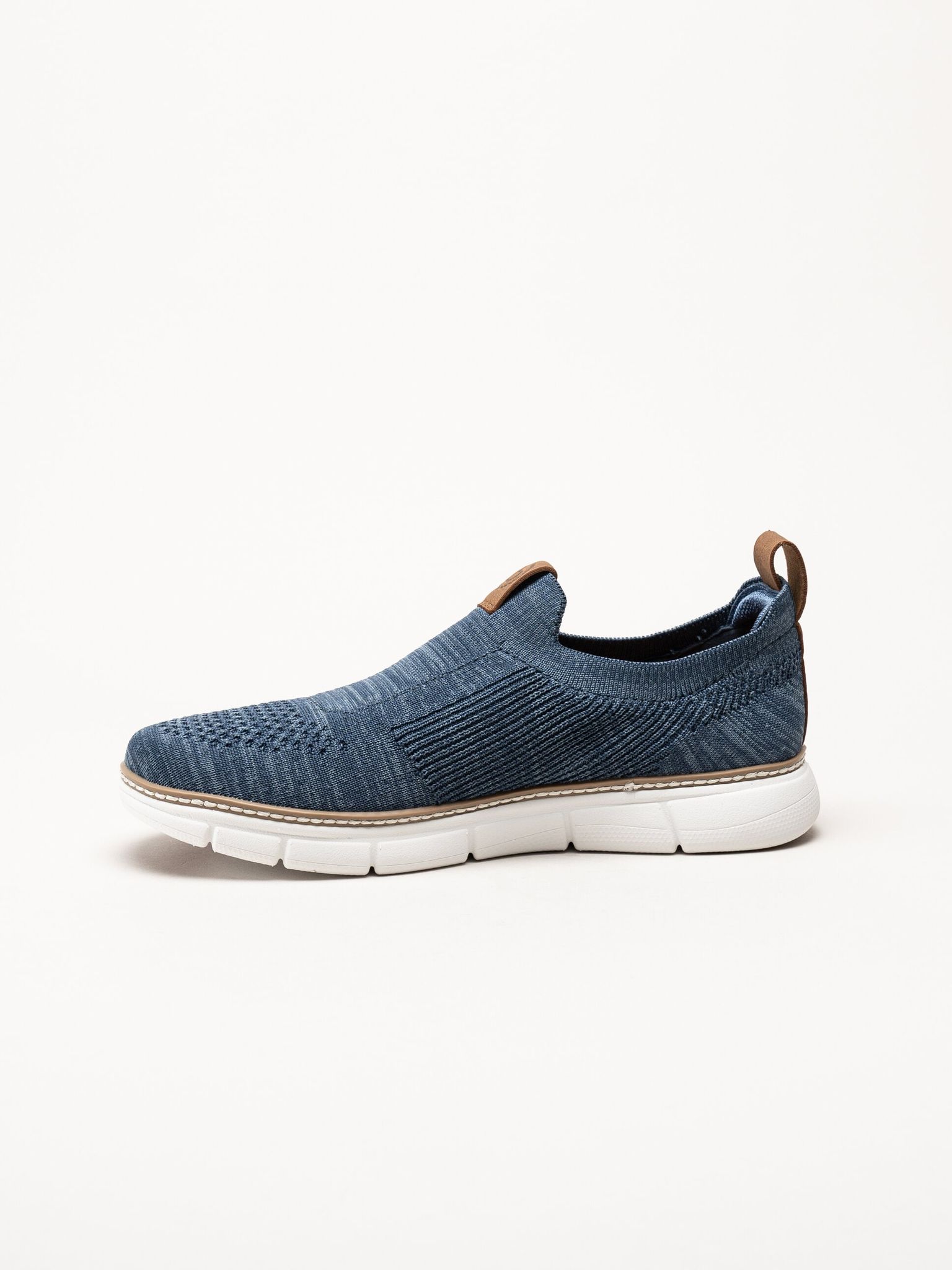 Bugatti - Passadena - Blå slip on sneakers i mesh