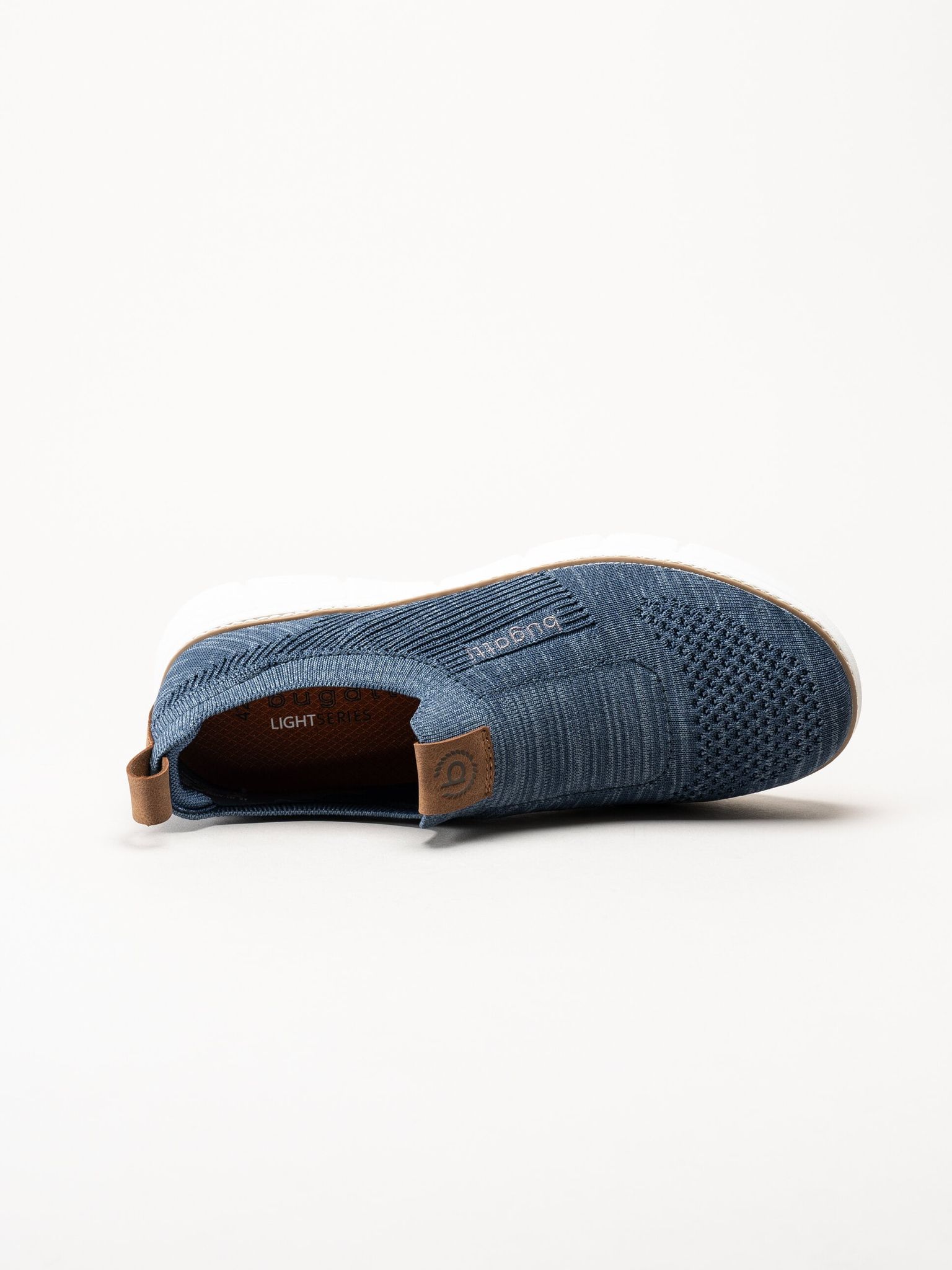 Bugatti - Passadena - Blå slip on sneakers i mesh