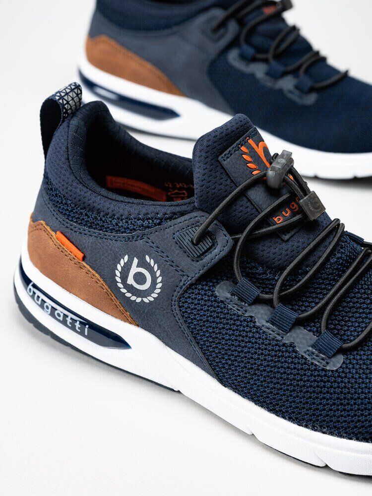 Bugatti - Numbis - Blå slip on sneakers i mesh