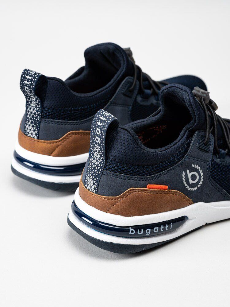 Bugatti - Numbis - Blå slip on sneakers i mesh