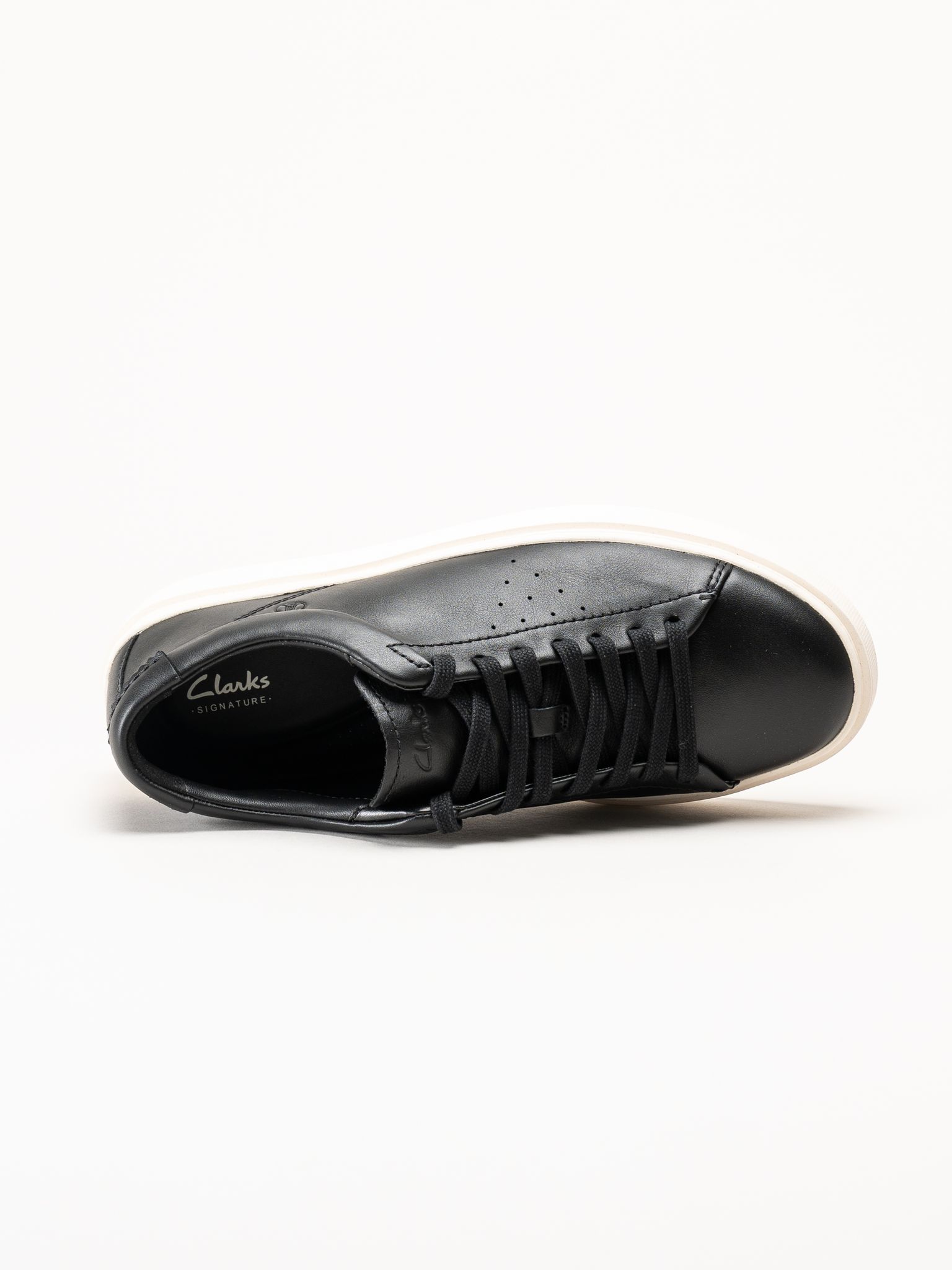 Clarks - Craft Swift - Svarta sneakers i skinn