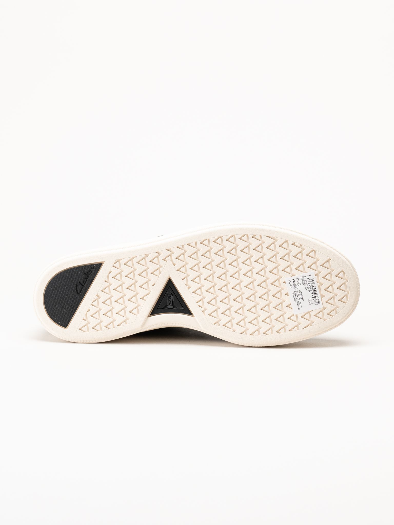 Clarks - Craft Swift - Svarta sneakers i skinn