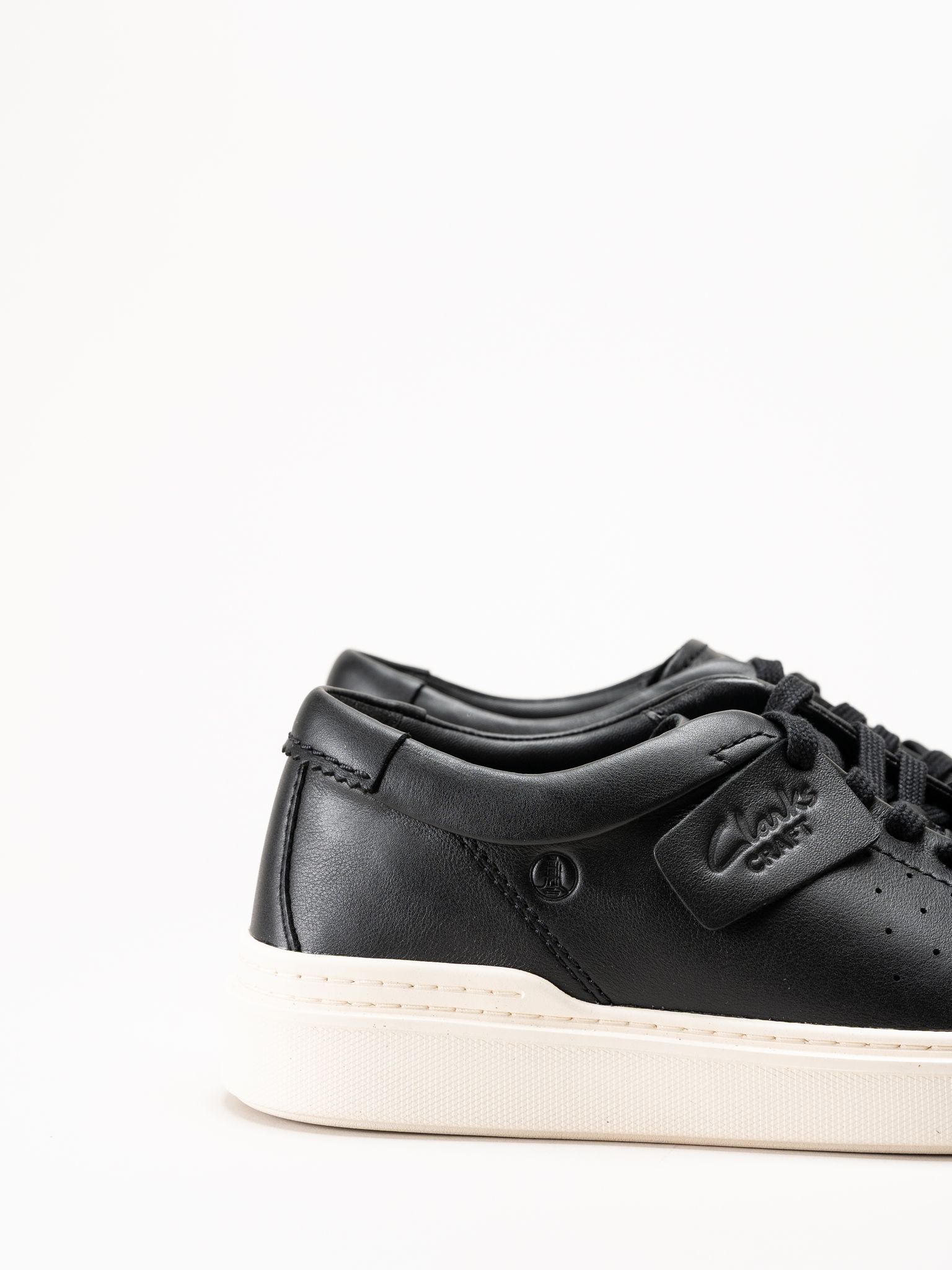 Clarks - Craft Swift - Svarta sneakers i skinn