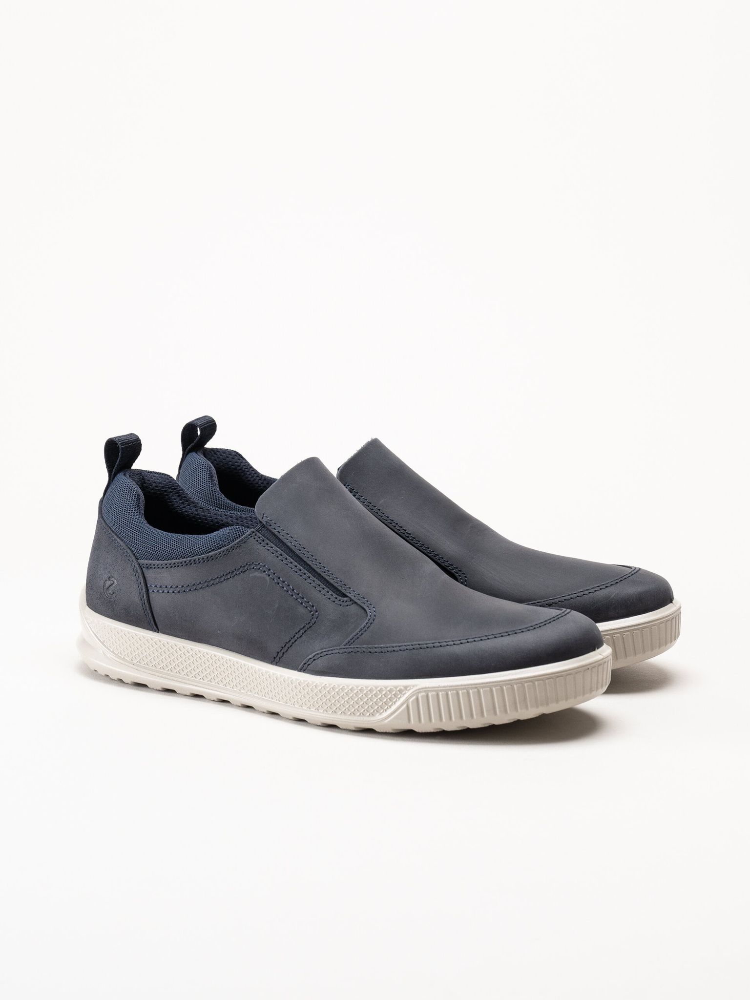 Ecco - Byway M Slip-On - Mörkblå slip on skor