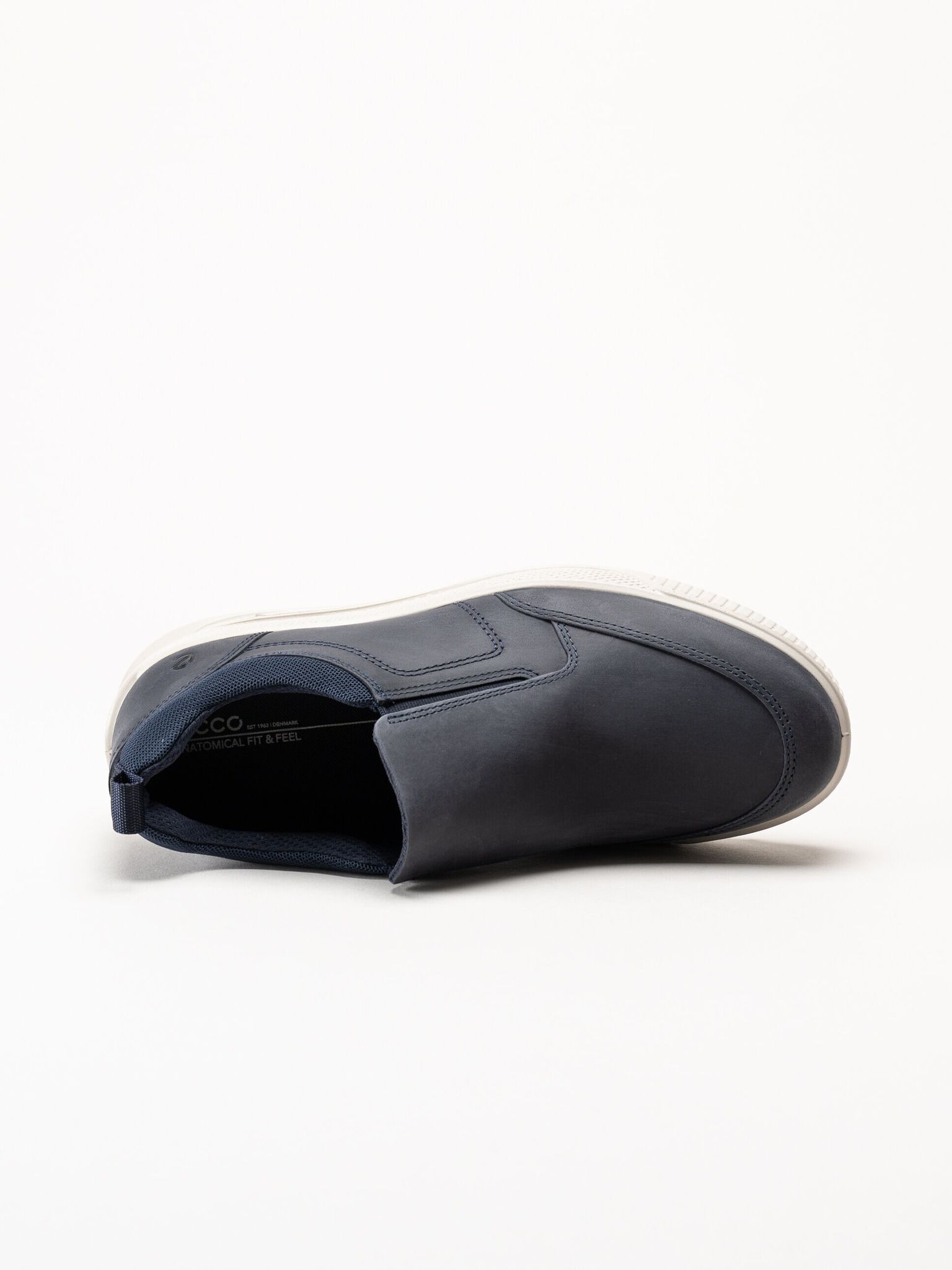 Ecco - Byway M Slip-On - Mörkblå slip on skor
