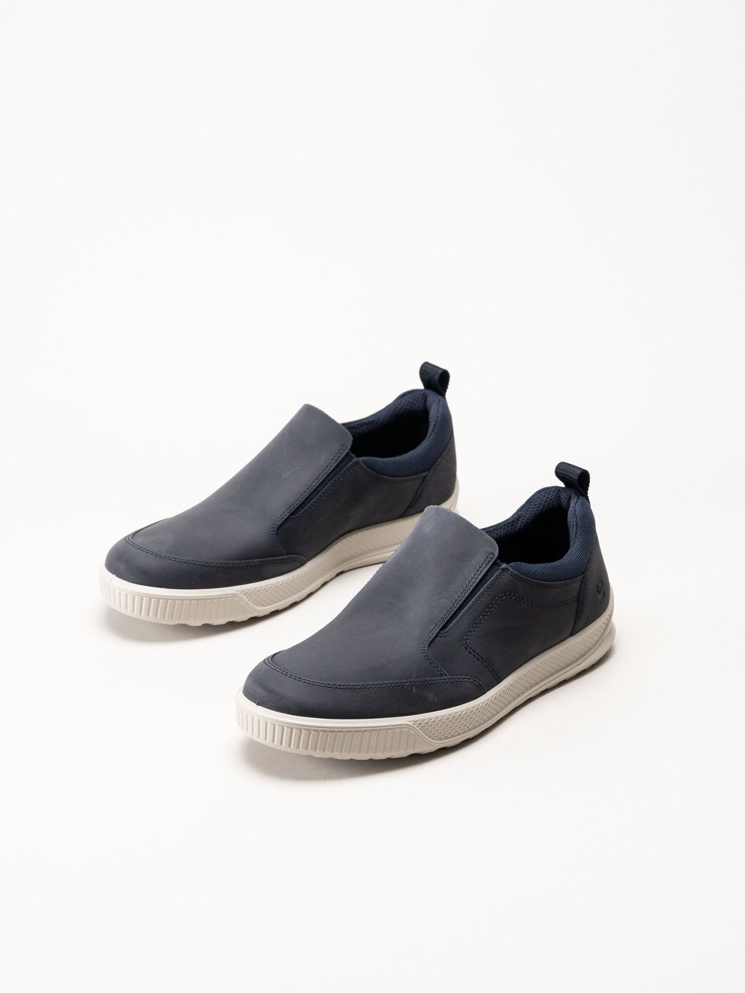 Ecco - Byway M Slip-On - Mörkblå slip on skor