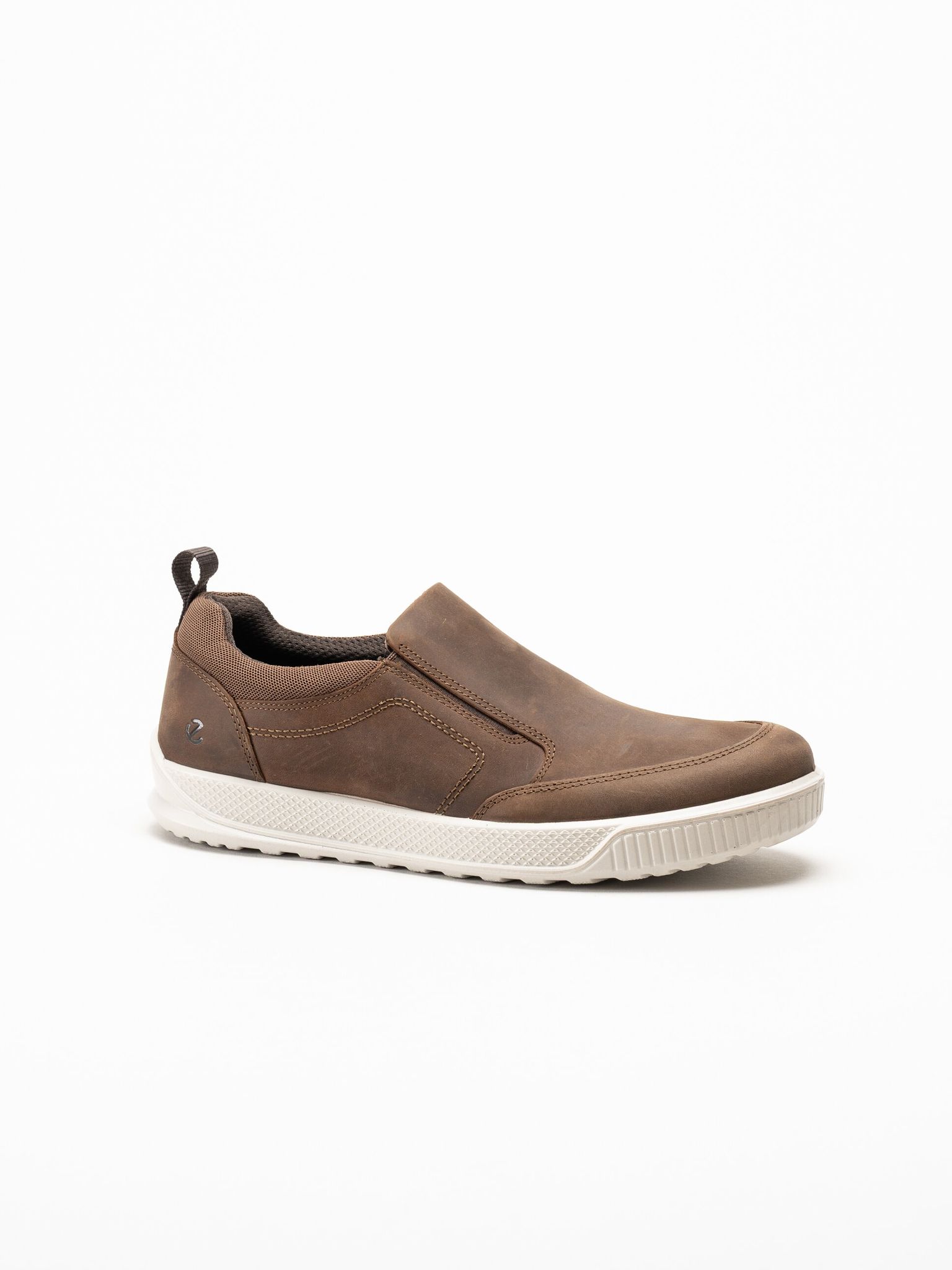 Ecco - Byway M Slip-On - Bruna slip on skor i oljad nubuck