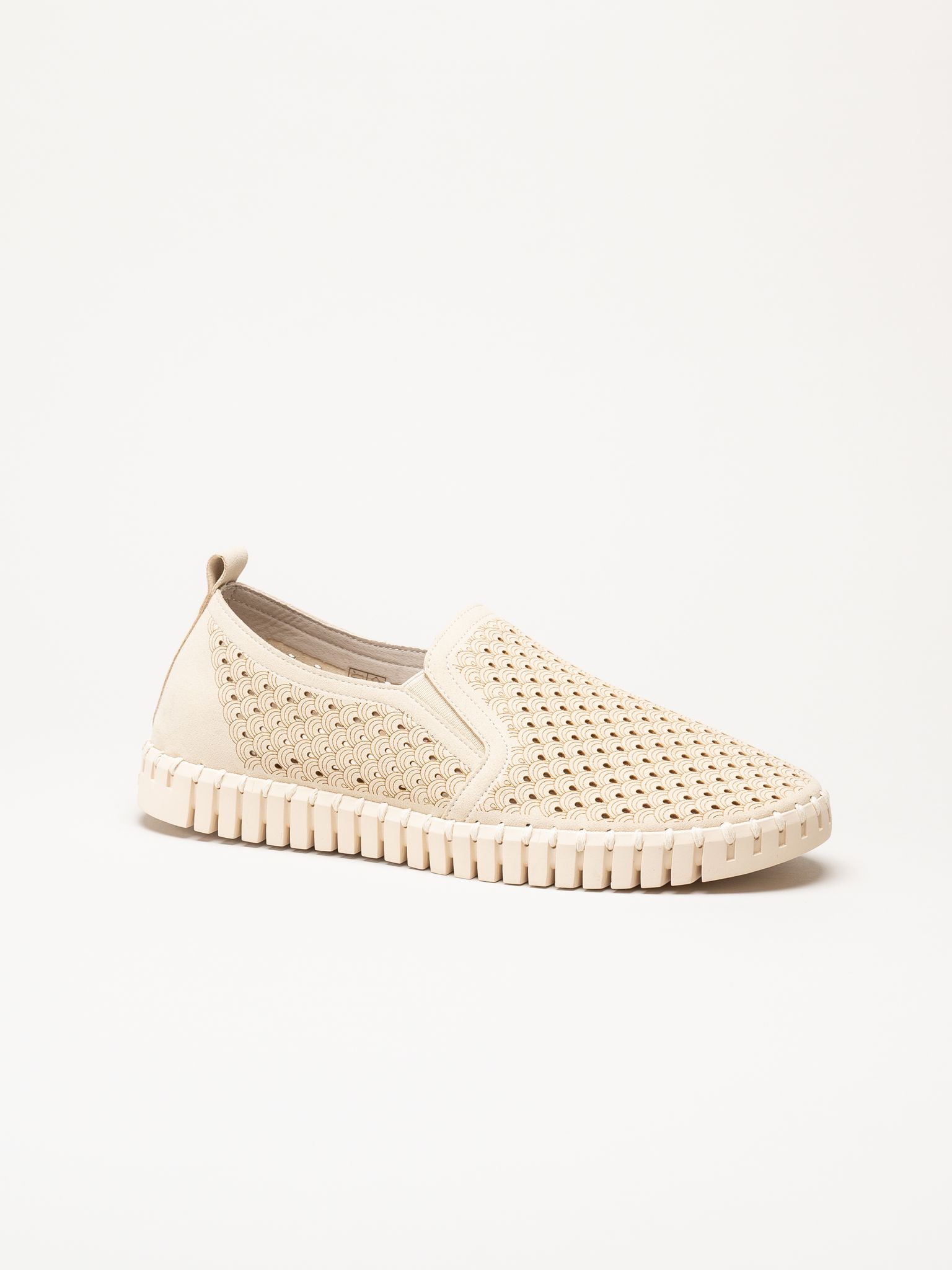 Ilse Jacobsen - Tulip Men - Beige slip on skor