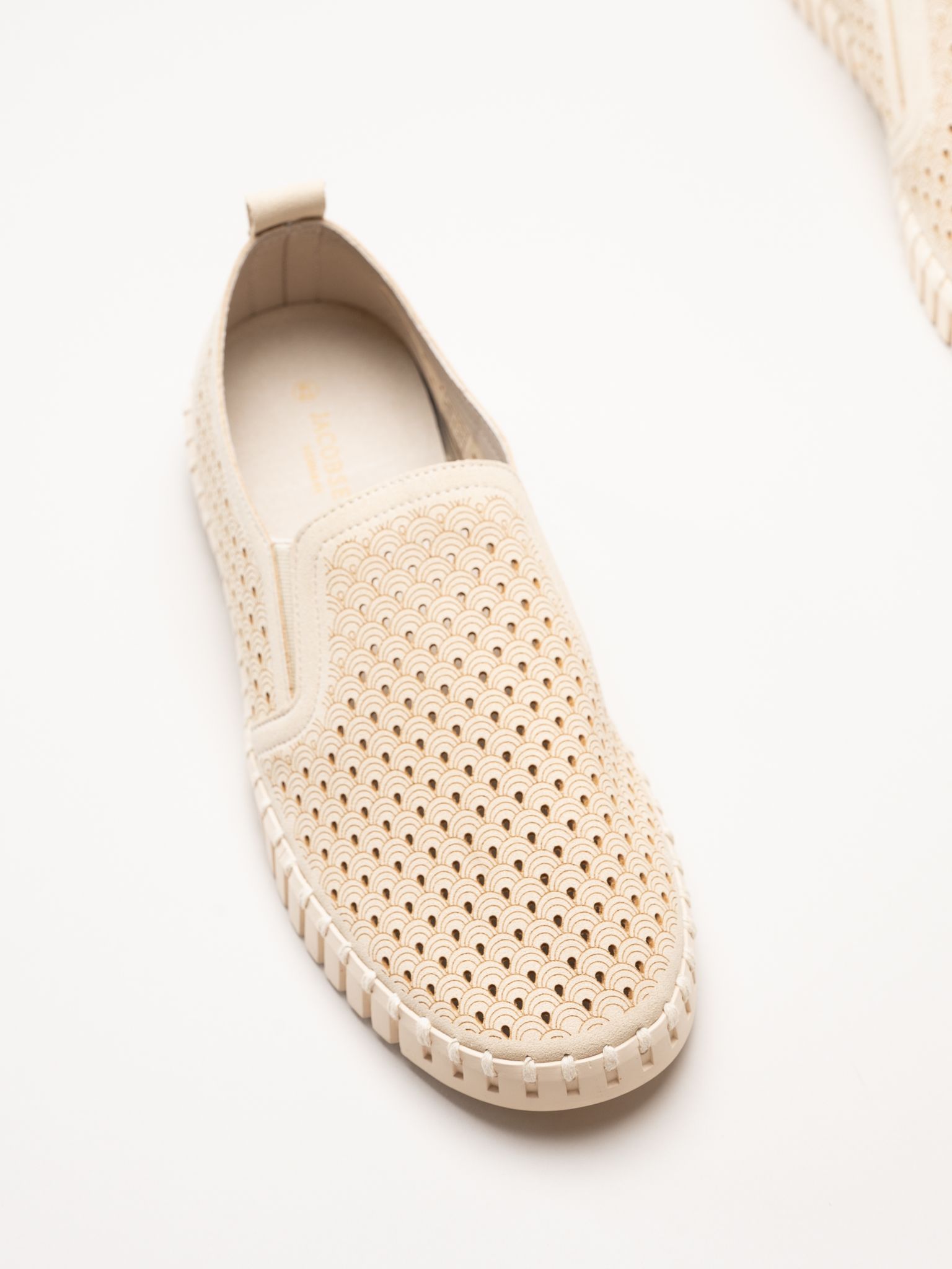 Ilse Jacobsen - Tulip Men - Beige slip on skor