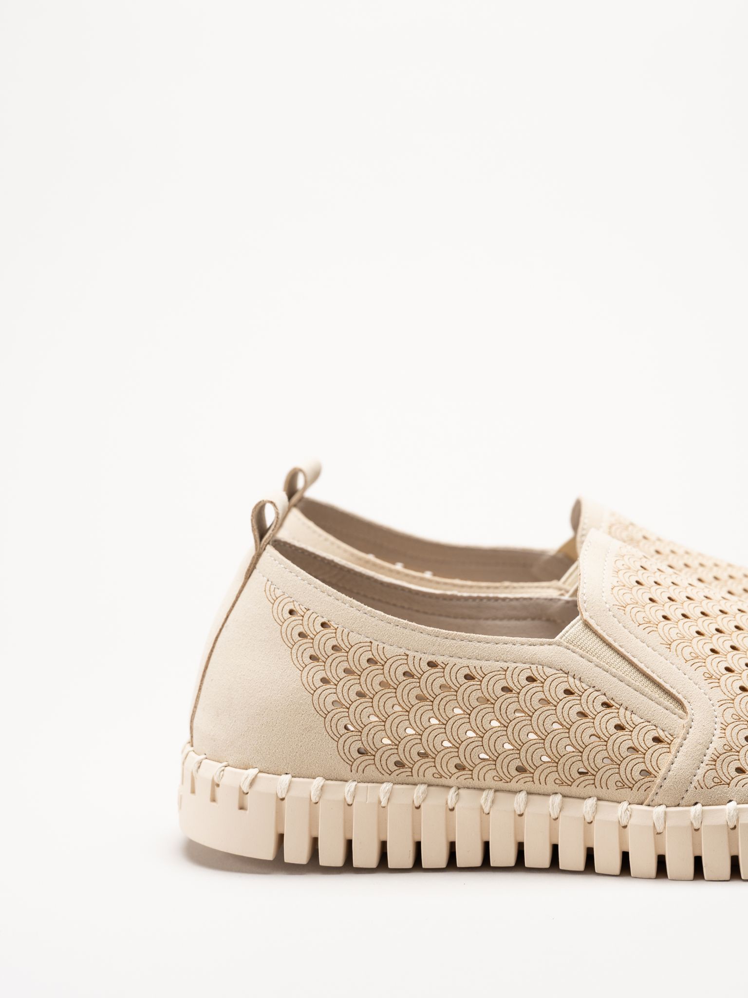 Ilse Jacobsen - Tulip Men - Beige slip on skor