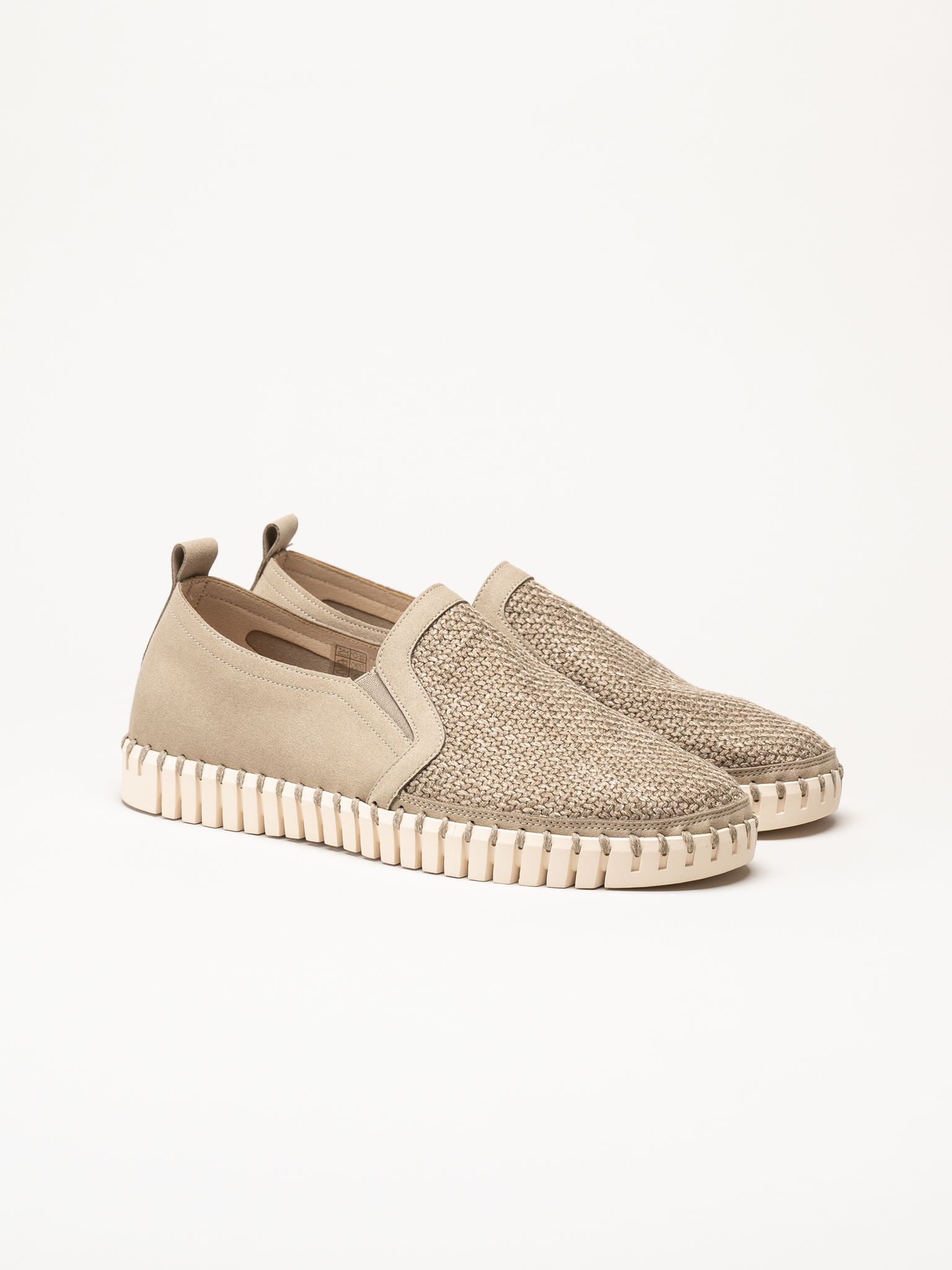 Ilse Jacobsen - Tulip Men - Beige slip on skor