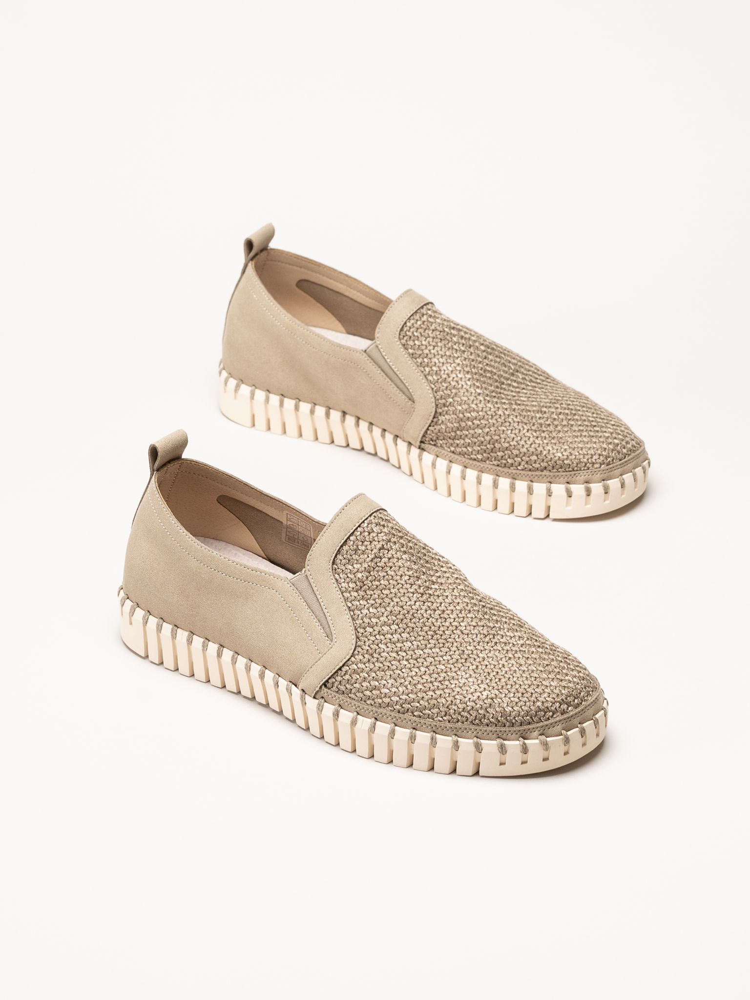Ilse Jacobsen - Tulip Men - Beige slip on skor