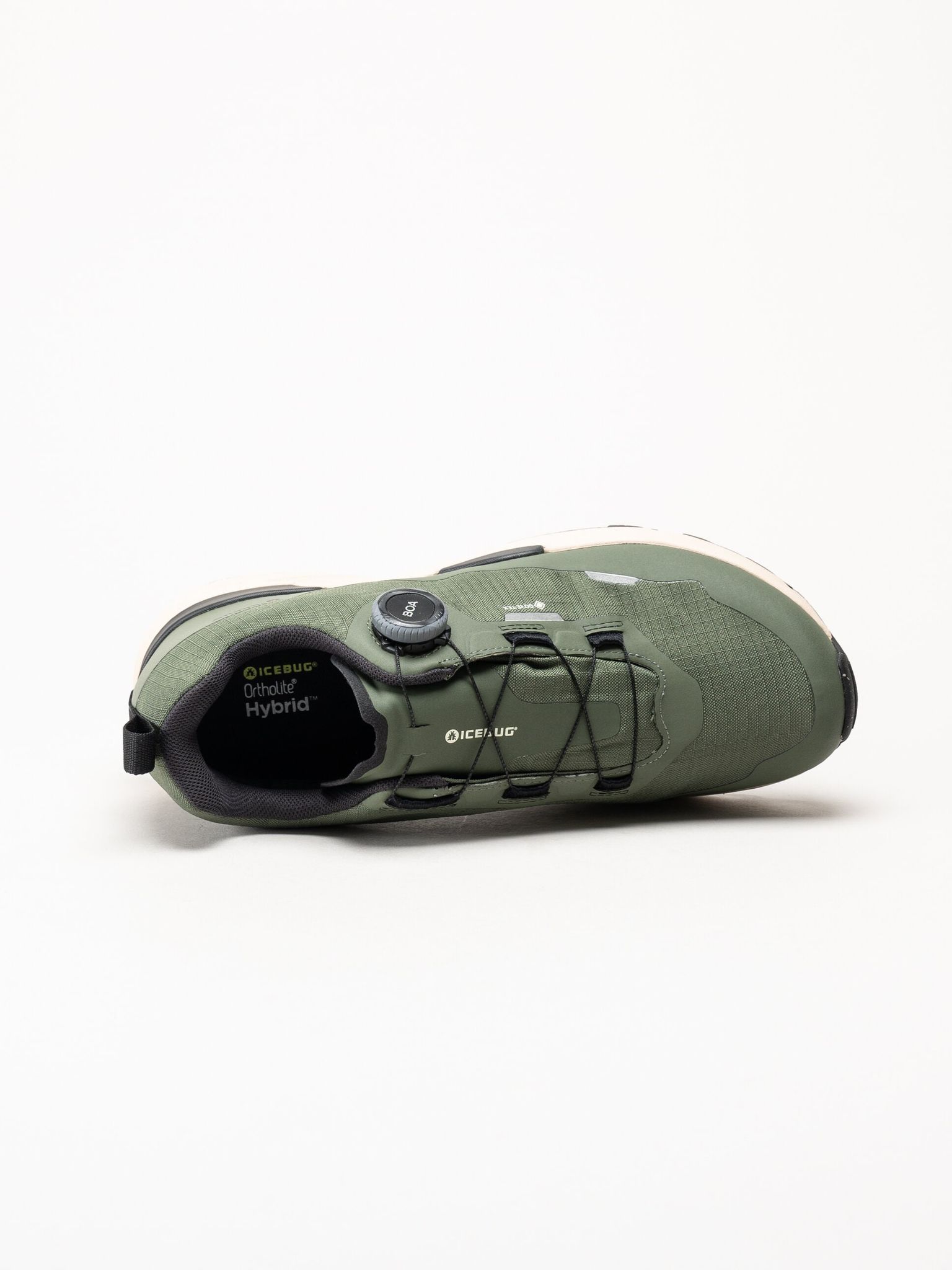 Icebug - Rover 2 RB9X - Gröna sneakers i textil