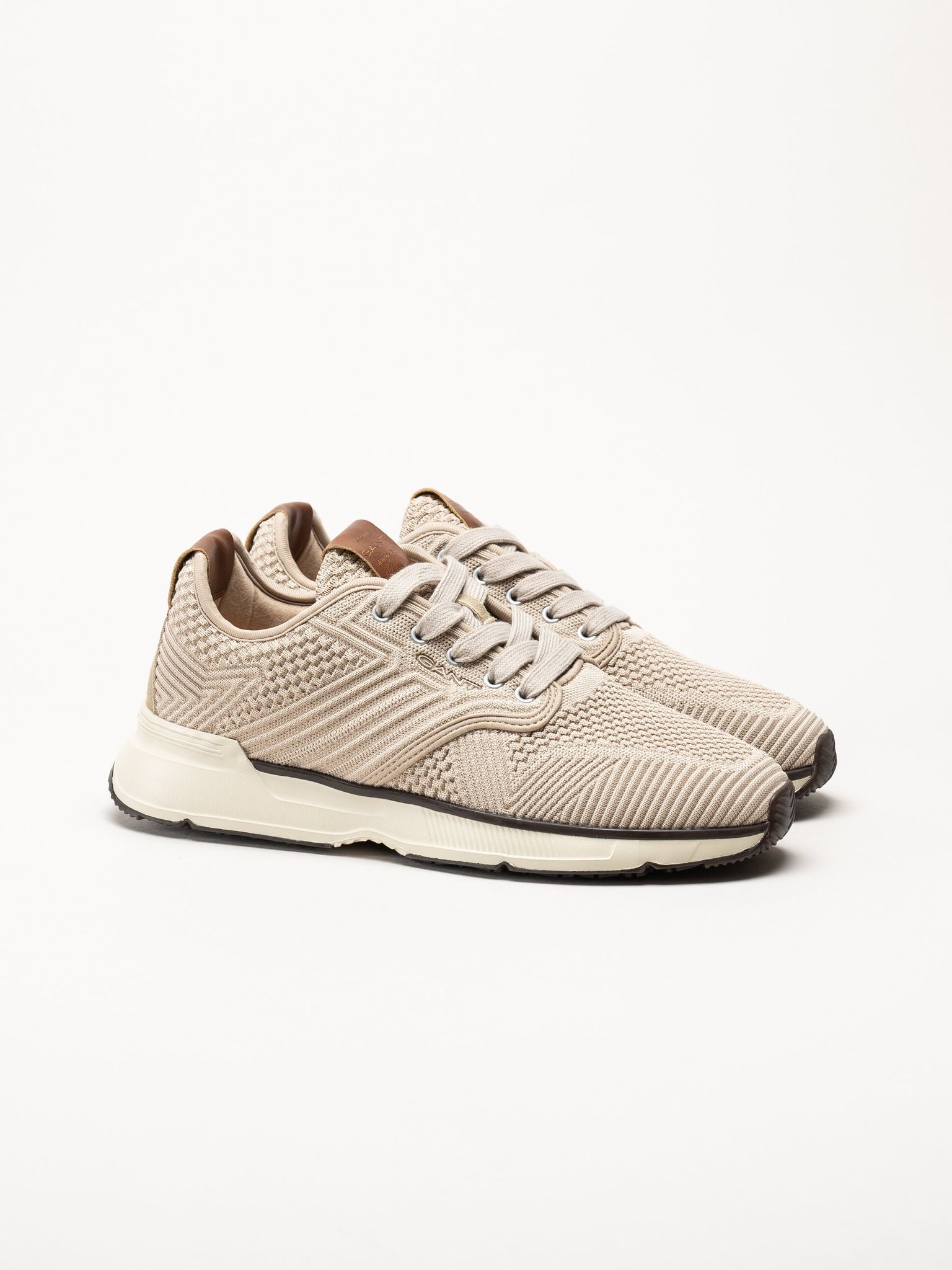 Gant Footwear - Beeker - Beige sneakers i mesh