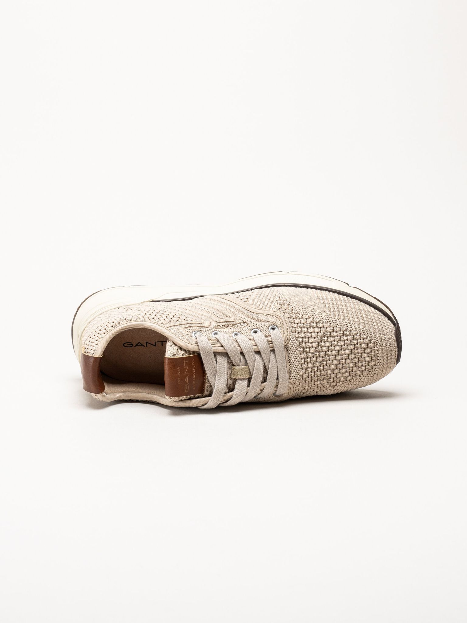 Gant Footwear - Beeker - Beige sneakers i mesh