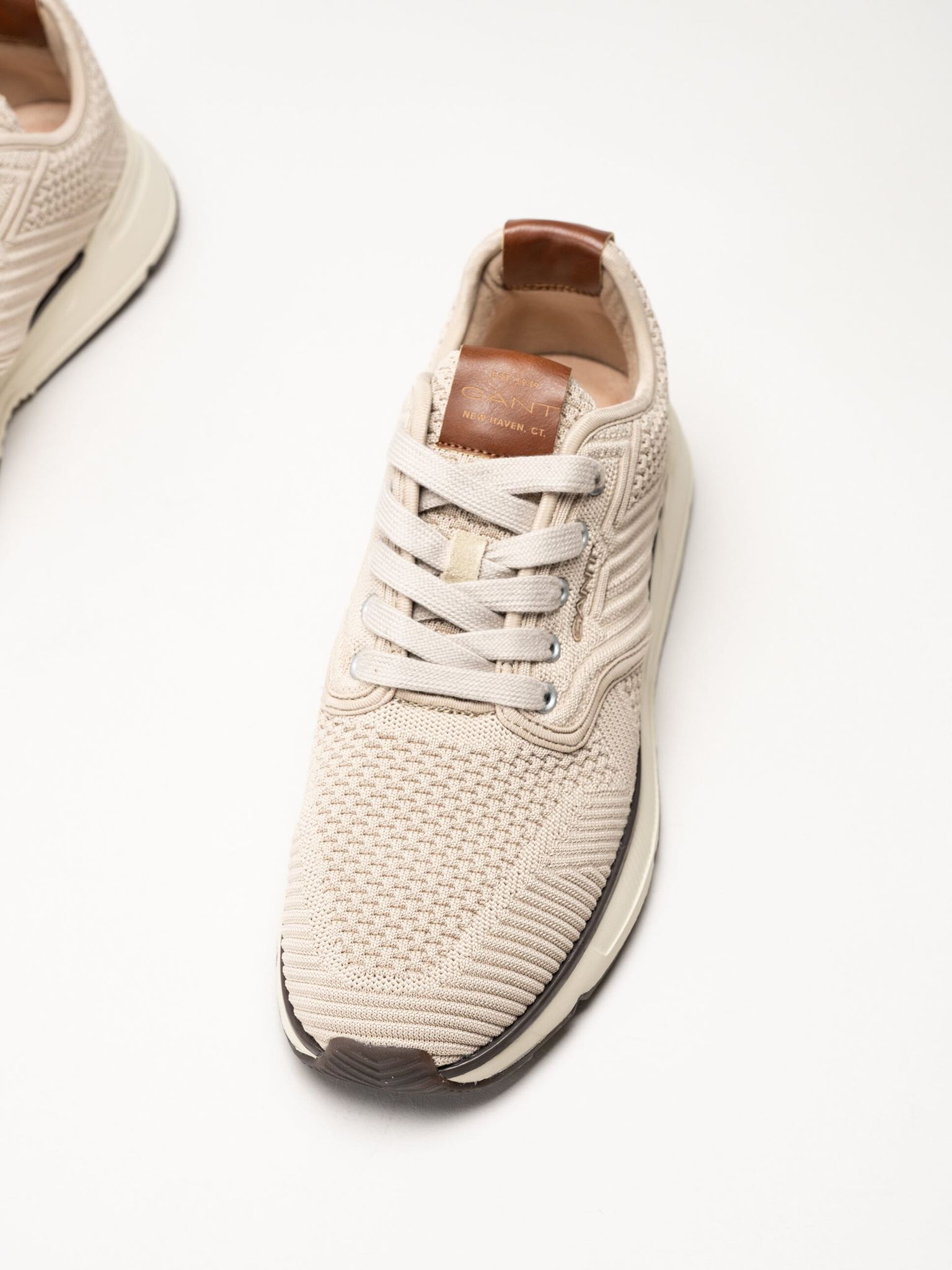 Gant Footwear - Beeker - Beige sneakers i mesh