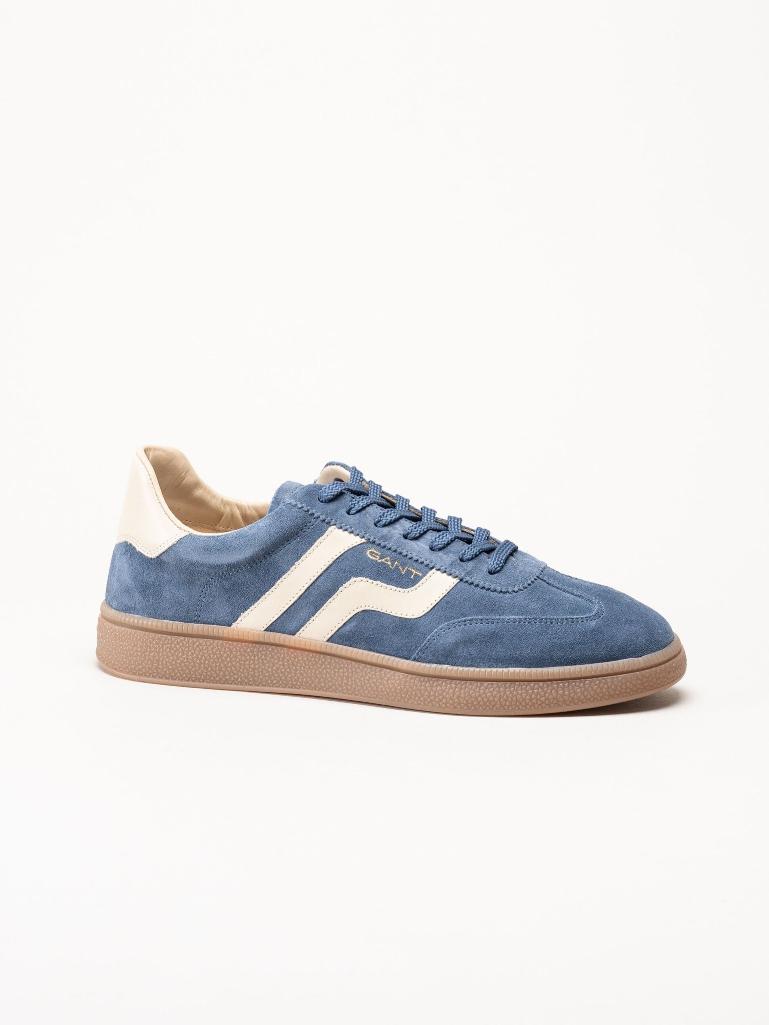 Gant Footwear - Cuzmo - Blå sneakers i mocka