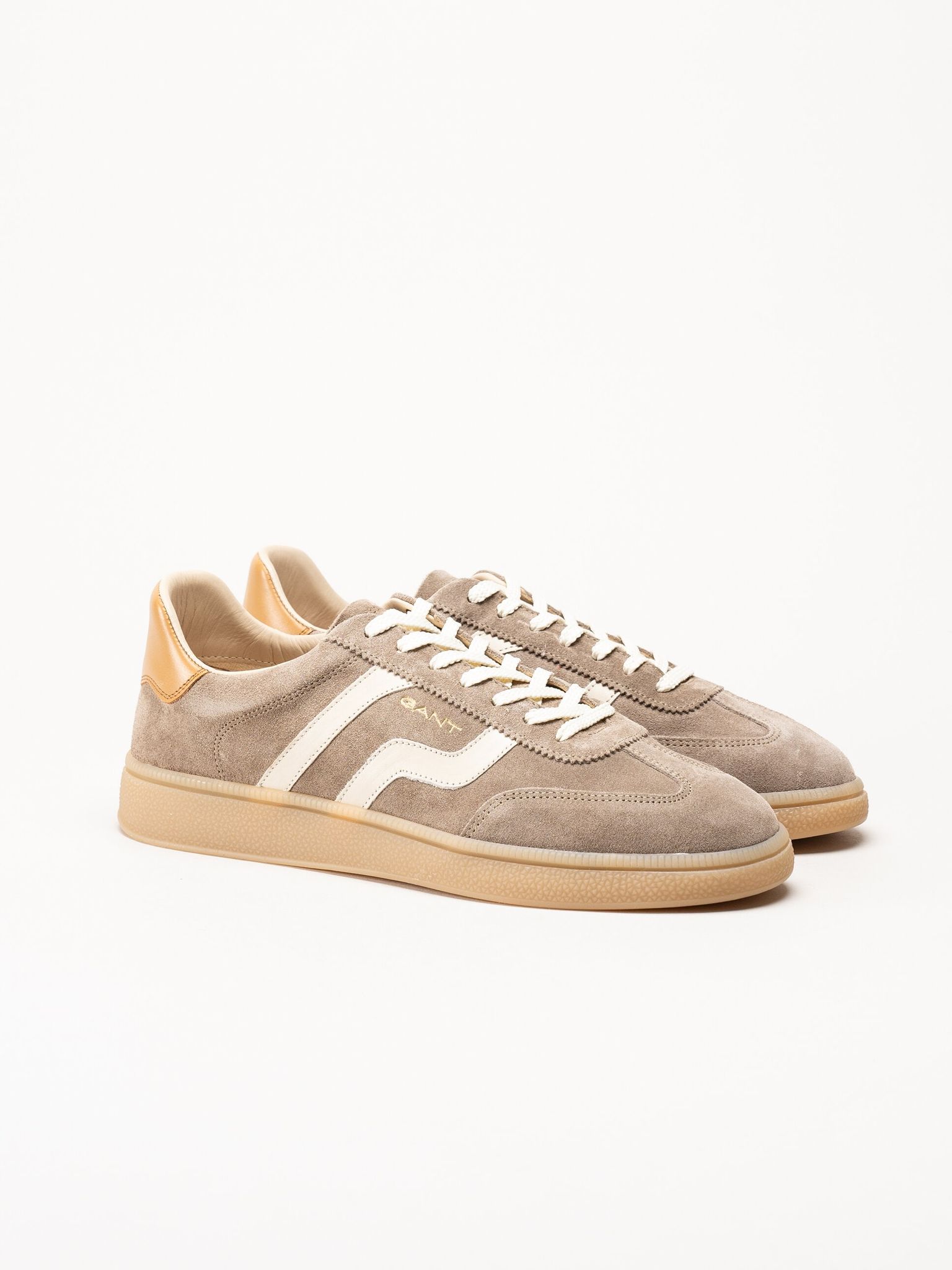 Gant Footwear - Cuzmo - Beige sneakers i mocka