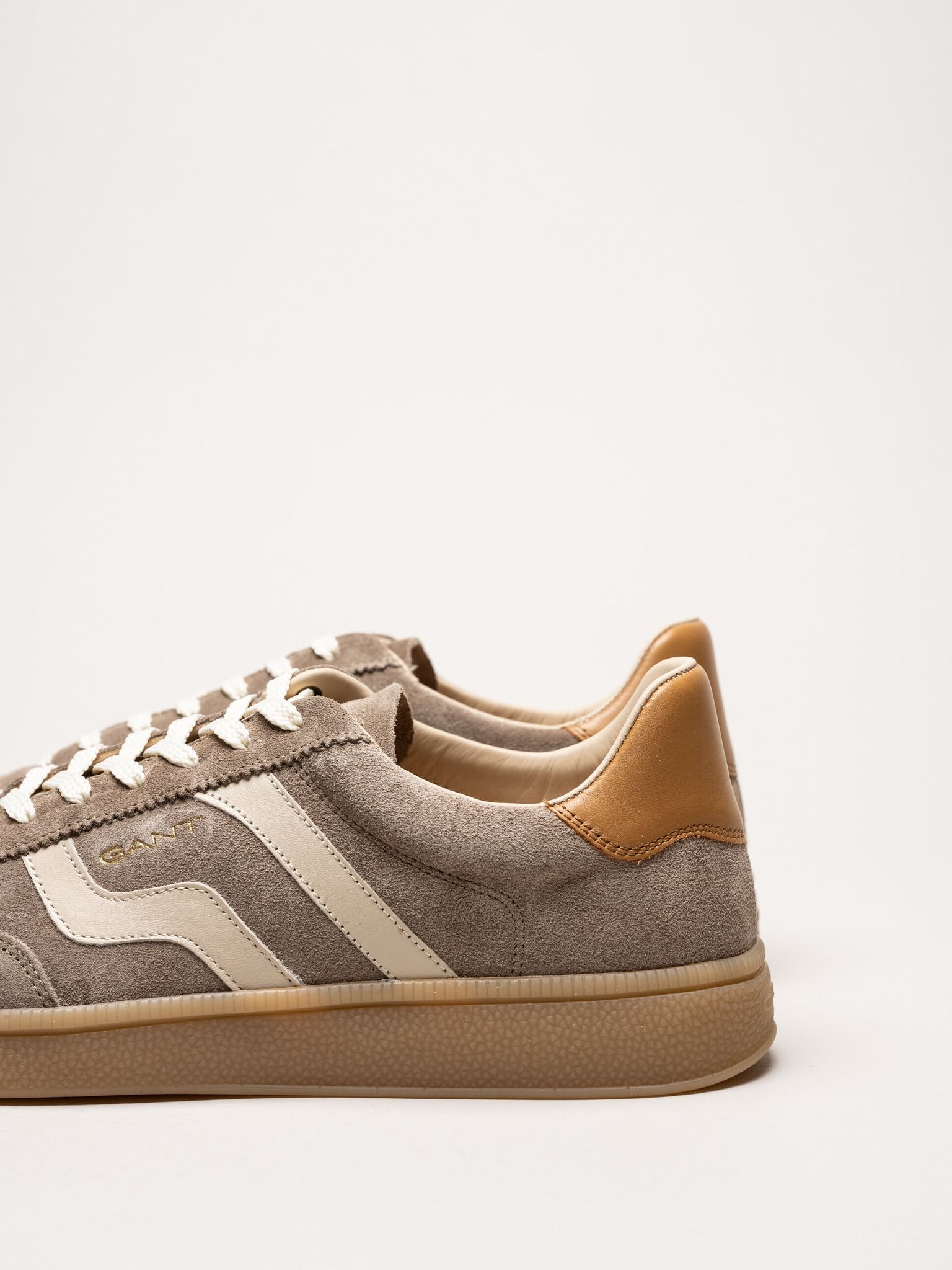 Gant Footwear - Cuzmo - Beige sneakers i mocka
