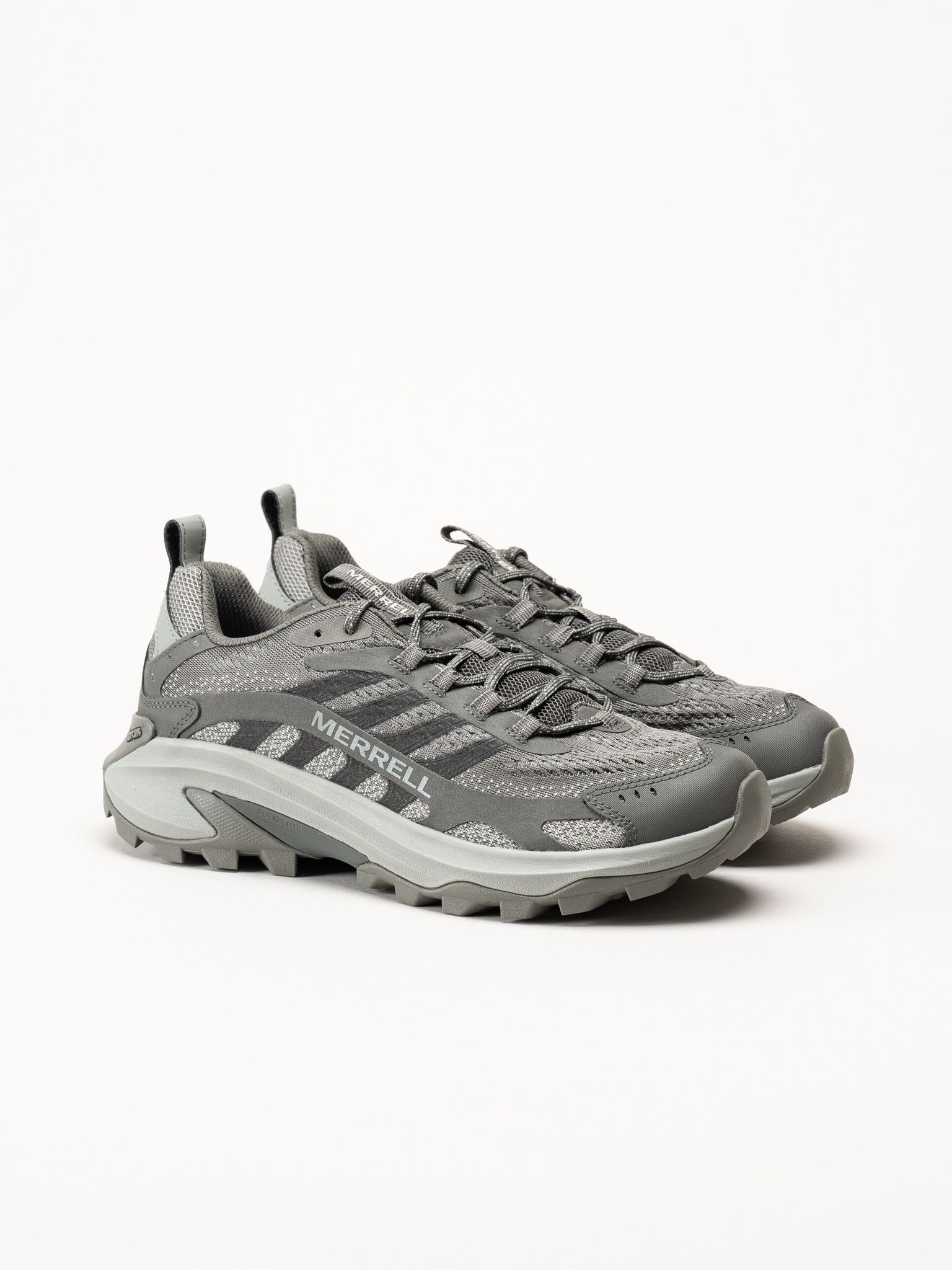 Merrell - Moab Speed 2 - Mörkgrå sneakers i mesh