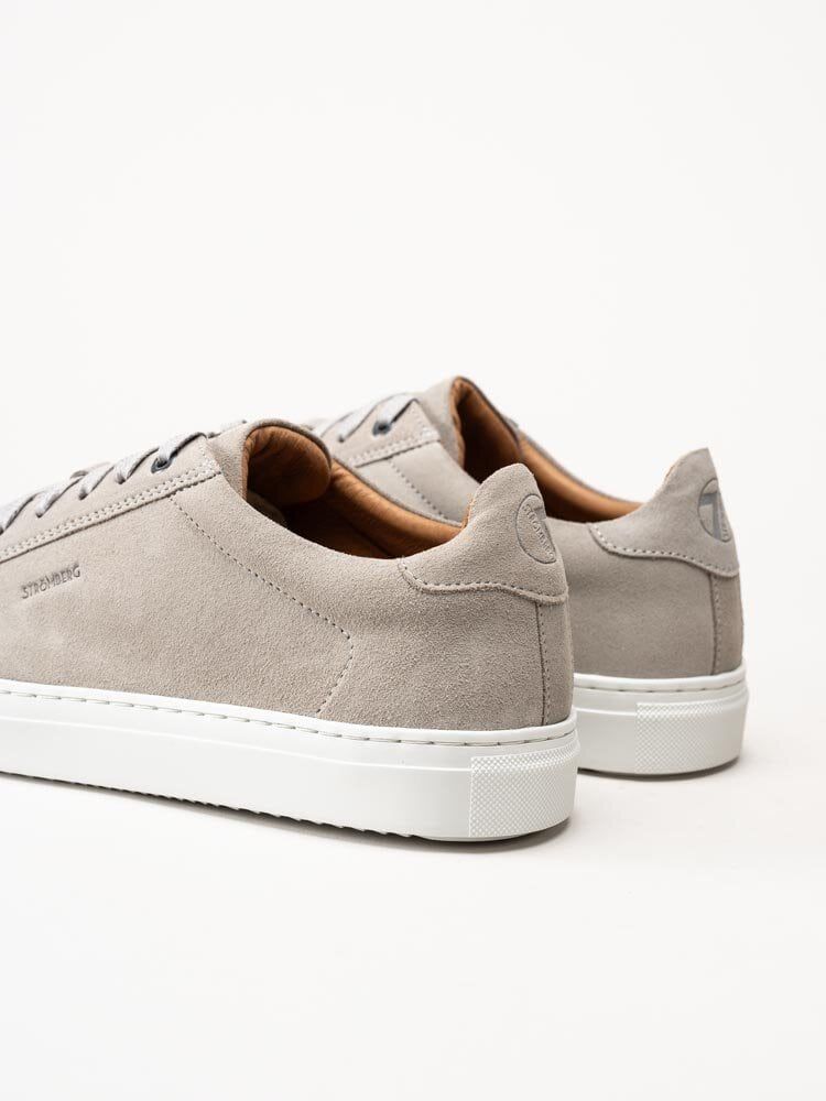 Strömberg - Arezzo - Ljusgrå sneakers i mocka