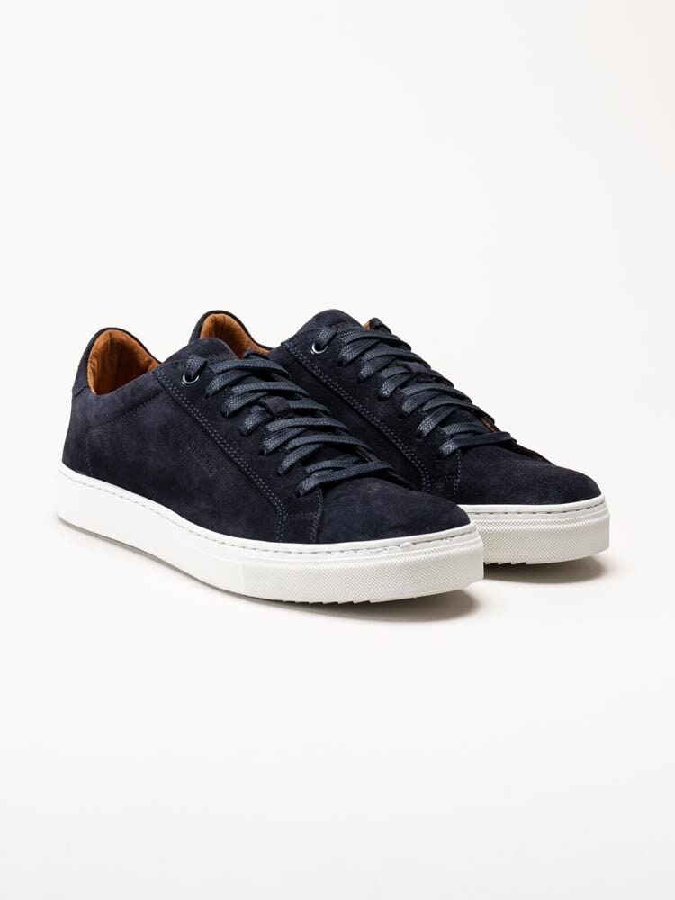 Strömberg - Arezzo - Mörkblå sneakers i mocka
