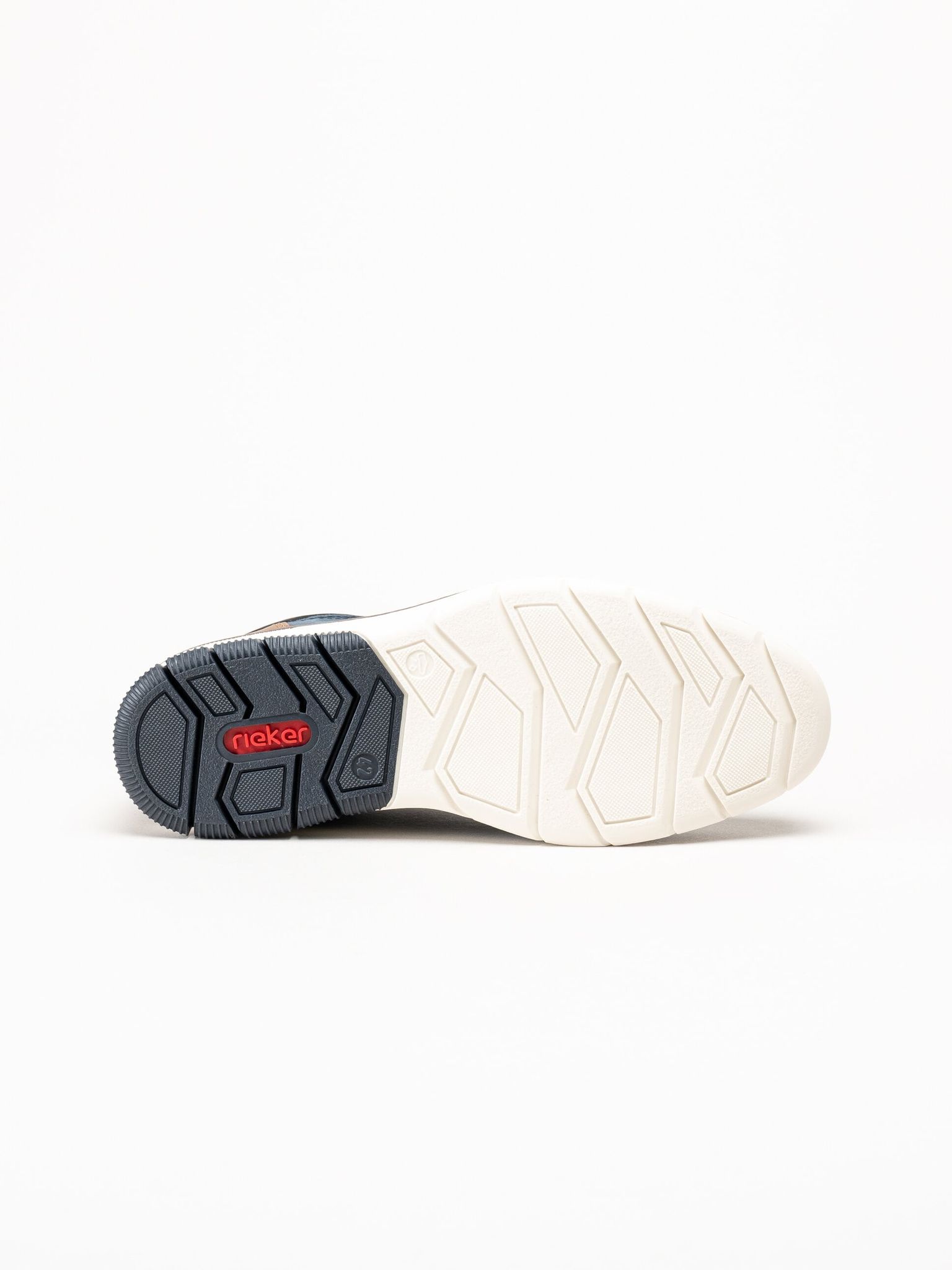 Rieker - Ljusblå slip on sneakers