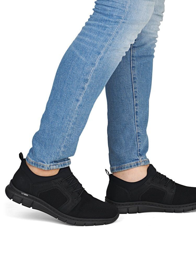 Rieker - Svarta slip on sneakers
