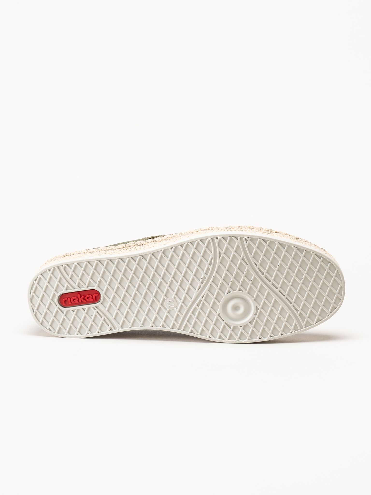 Rieker - Gröna slip on skor