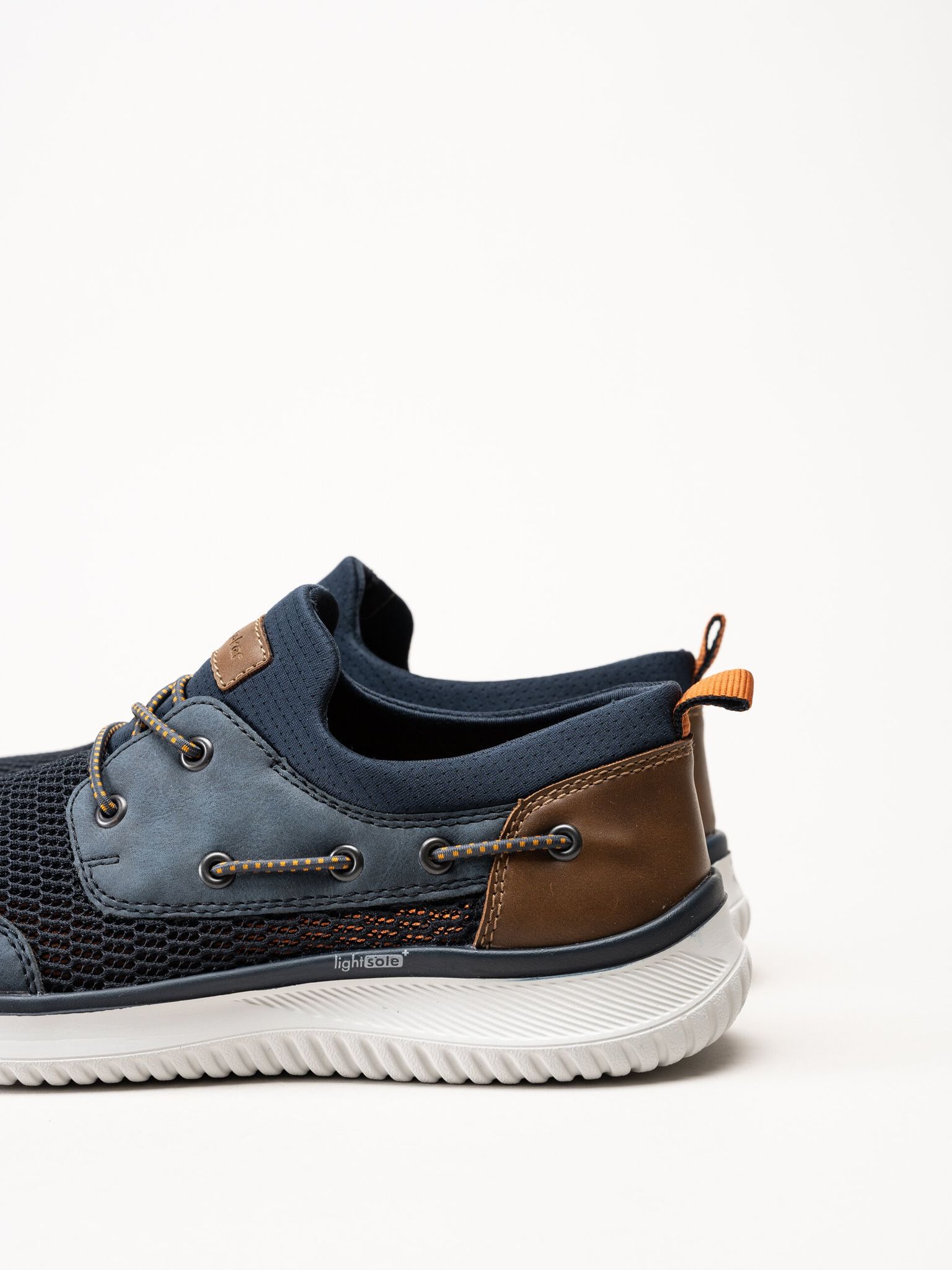 Rieker - Blå sneakers i textil