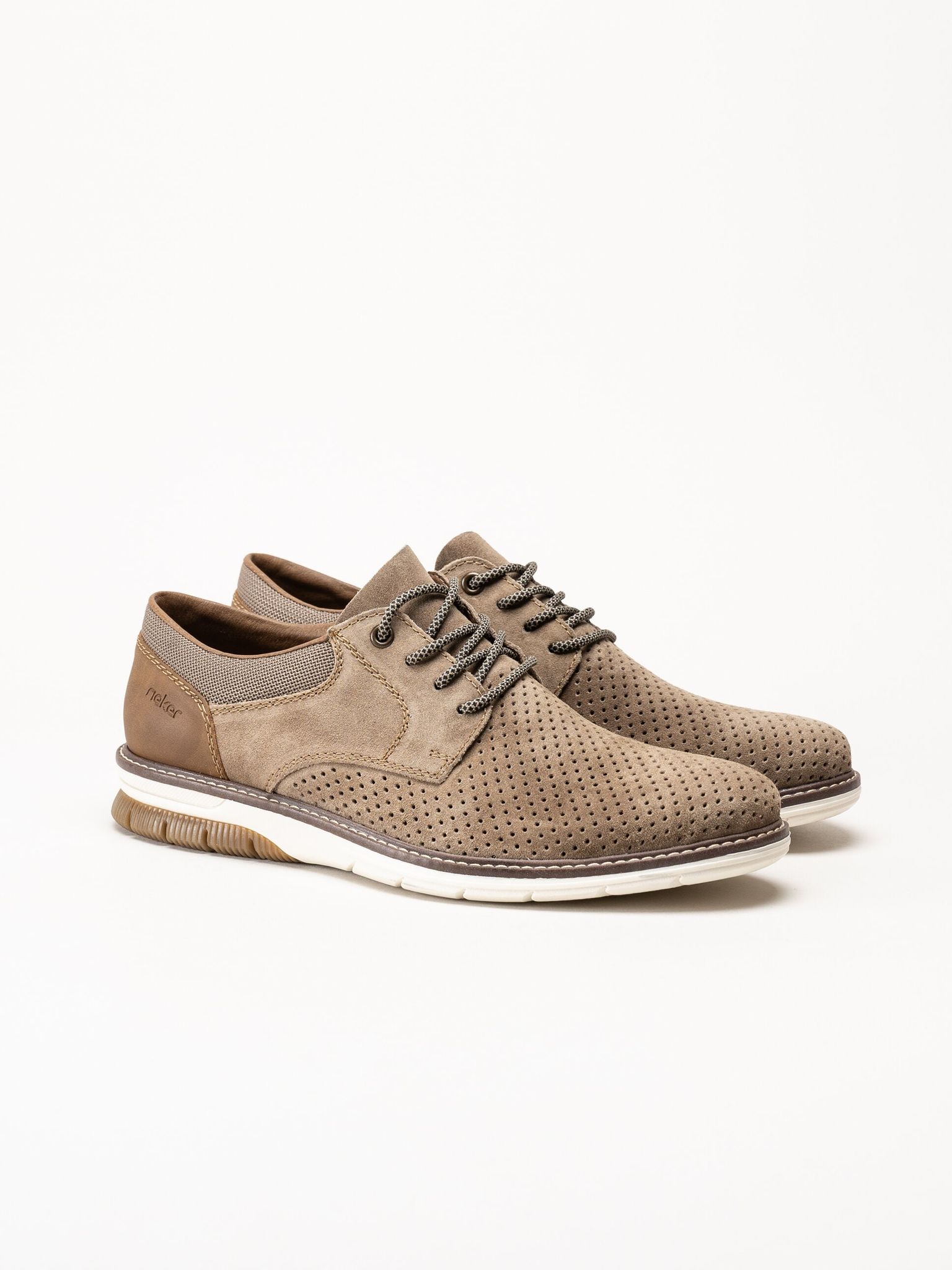 Rieker - Beige mockasko