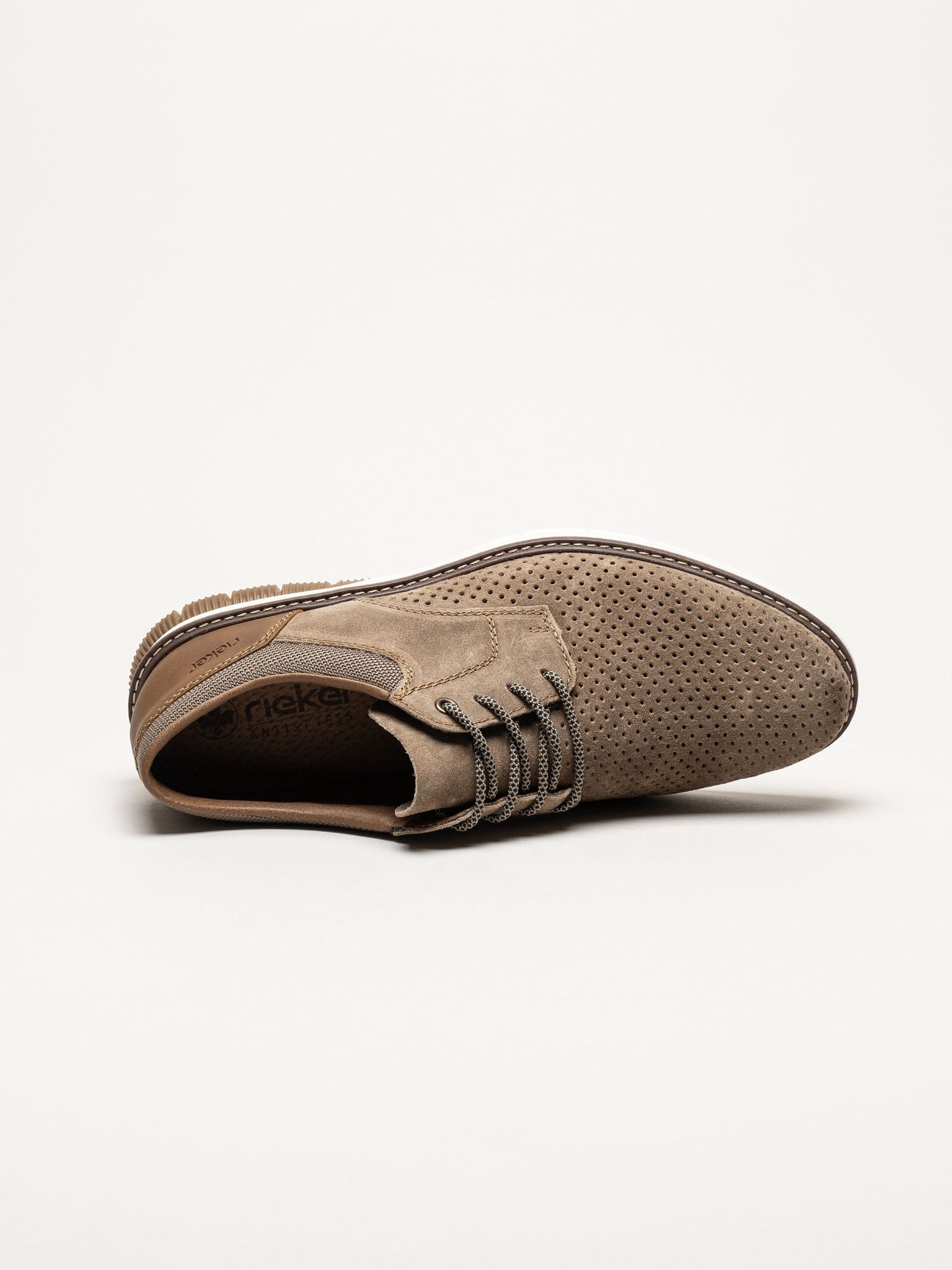 Rieker - Beige mockasko