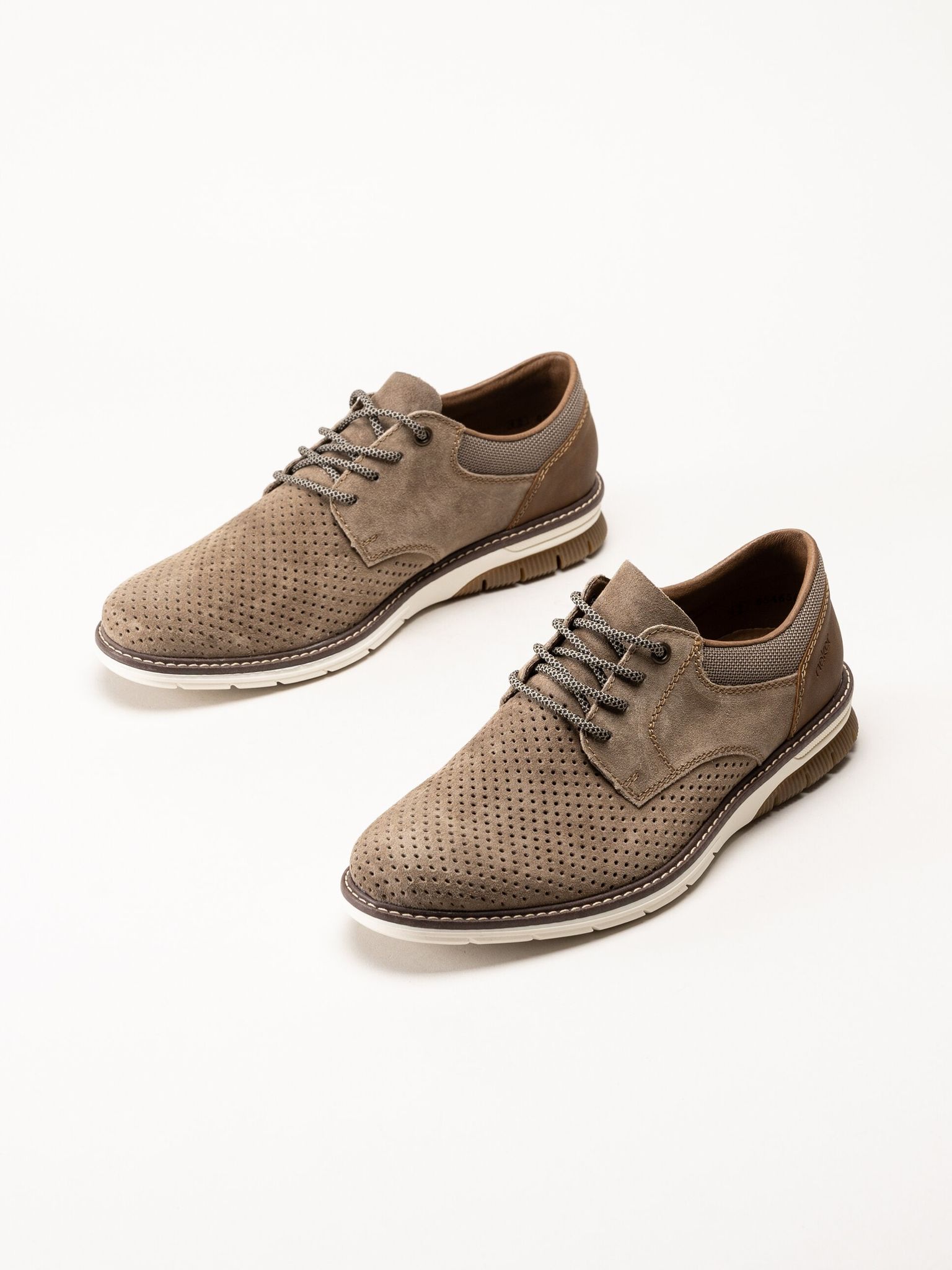 Rieker - Beige mockasko