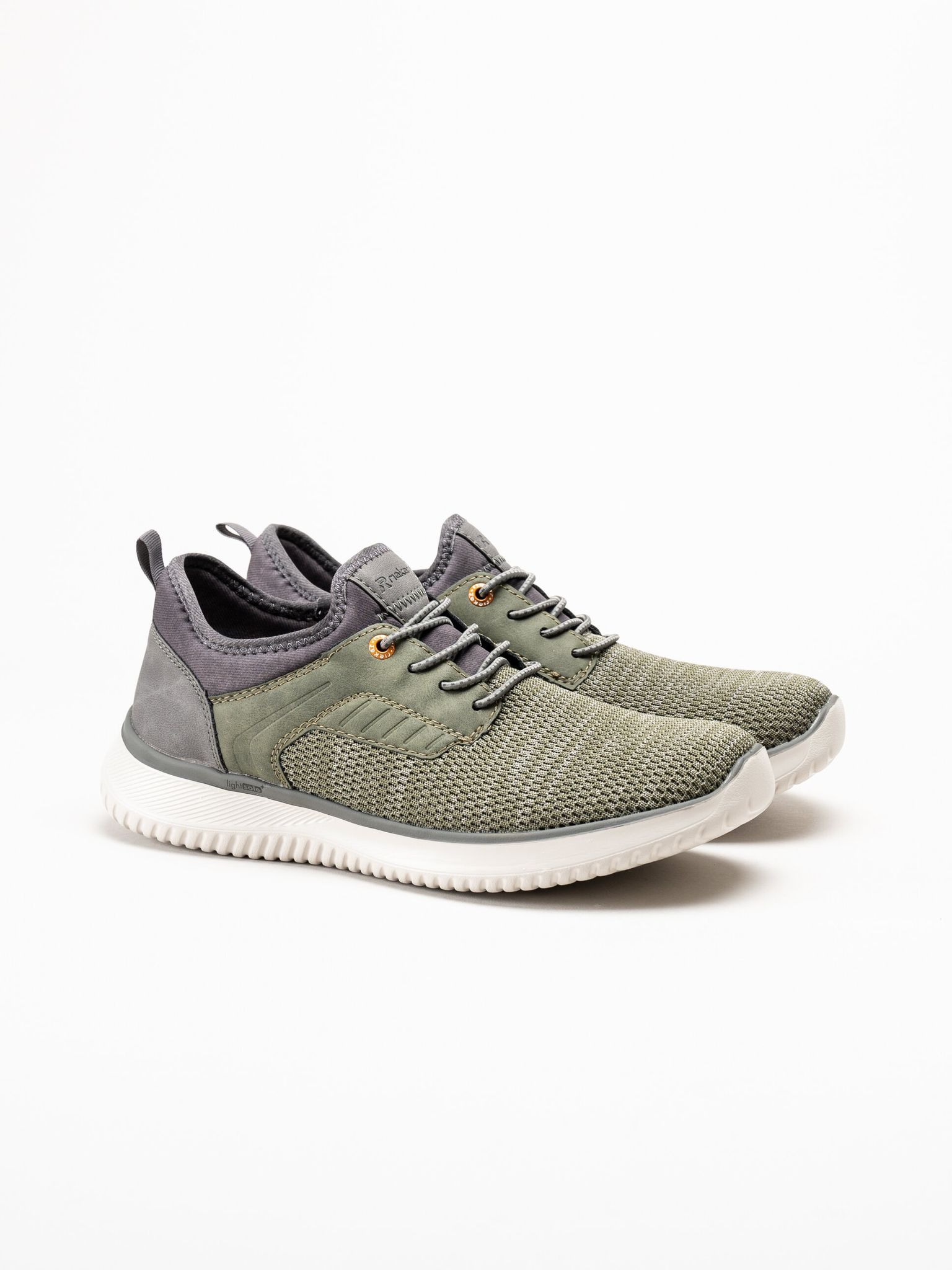 Rieker - Gröna slip on sneakers