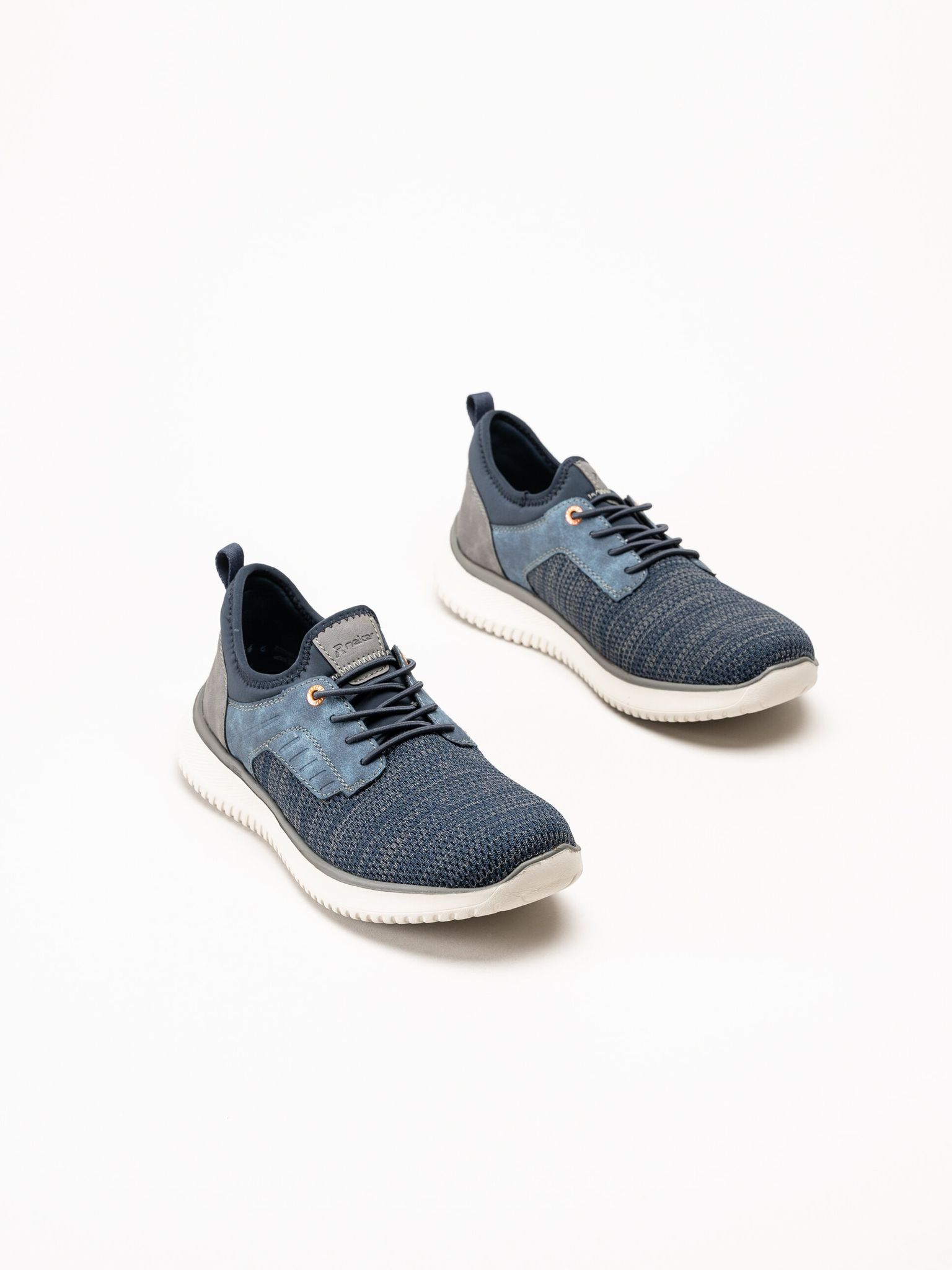 Rieker - Blå slip on sneakers