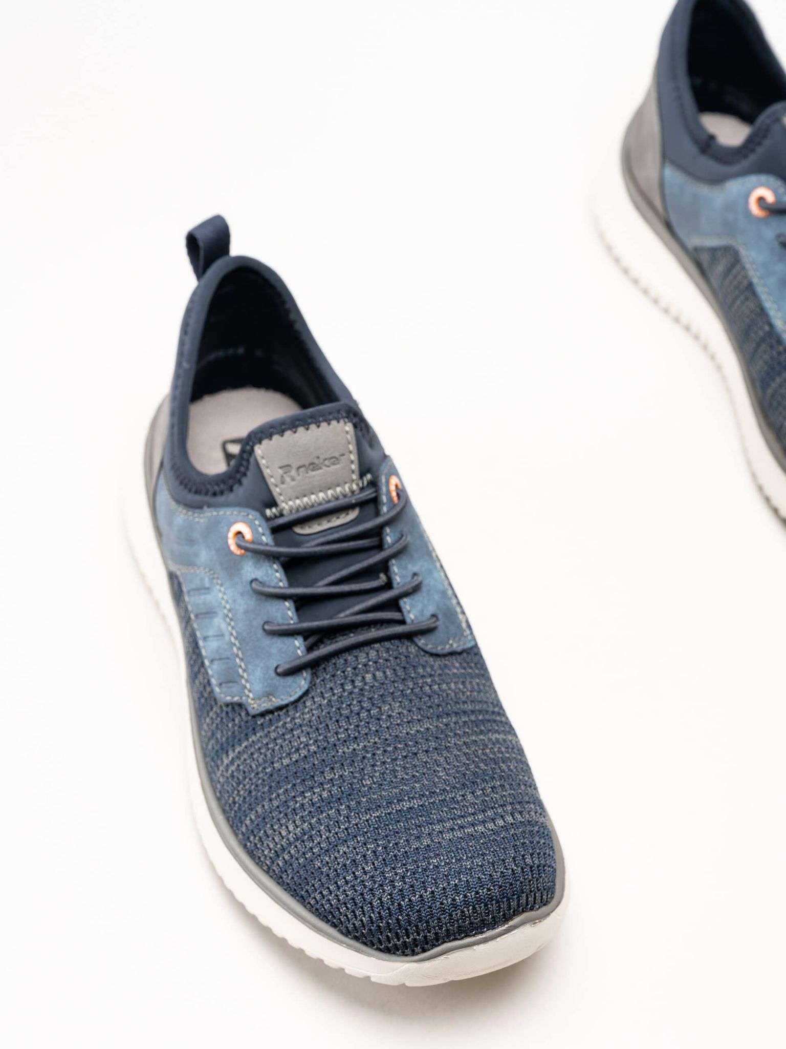 Rieker - Blå slip on sneakers