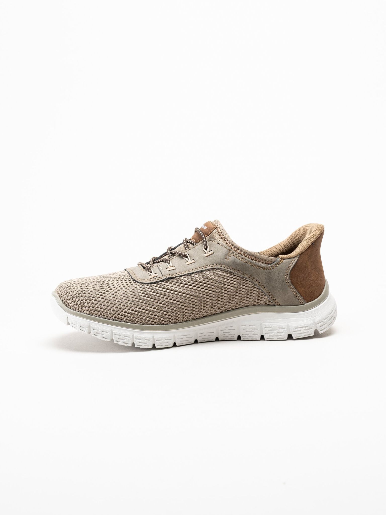 Rieker - Beige slip on sneakers