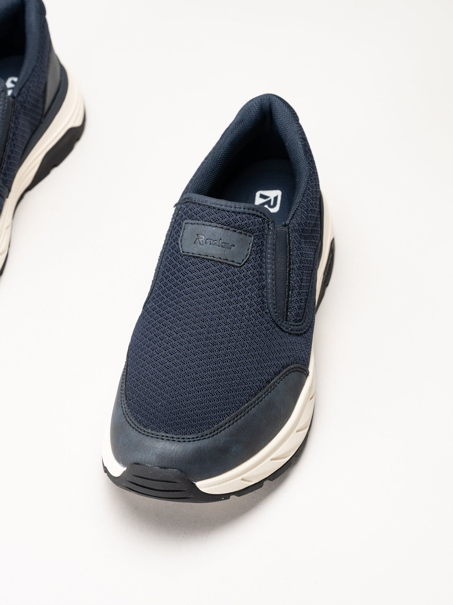 Rieker - Marinblå slip on sneakers