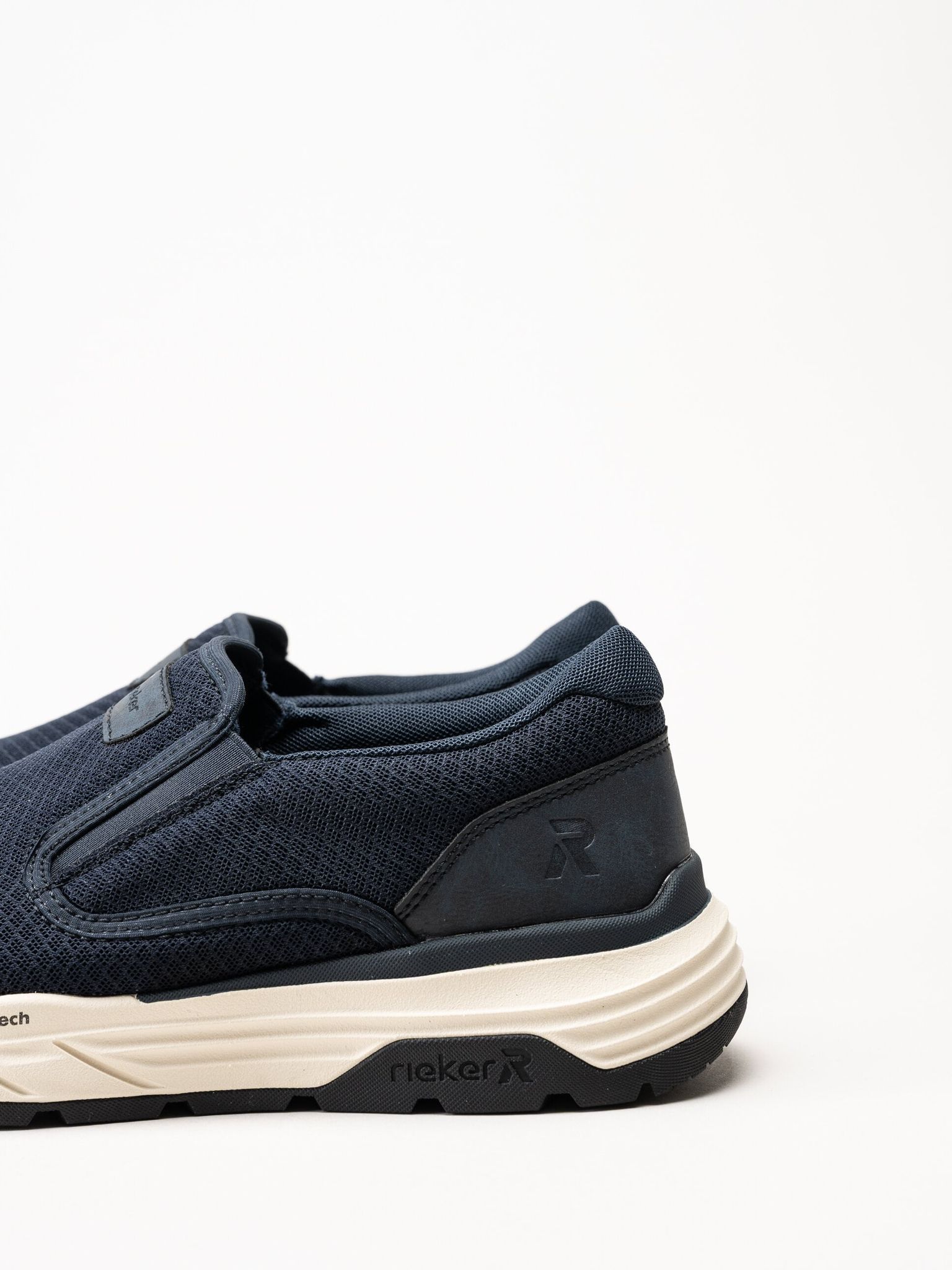 Rieker - Marinblå slip on sneakers