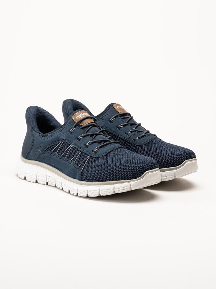 Rieker - Ready 2Go - Blå slip on skor i mesh