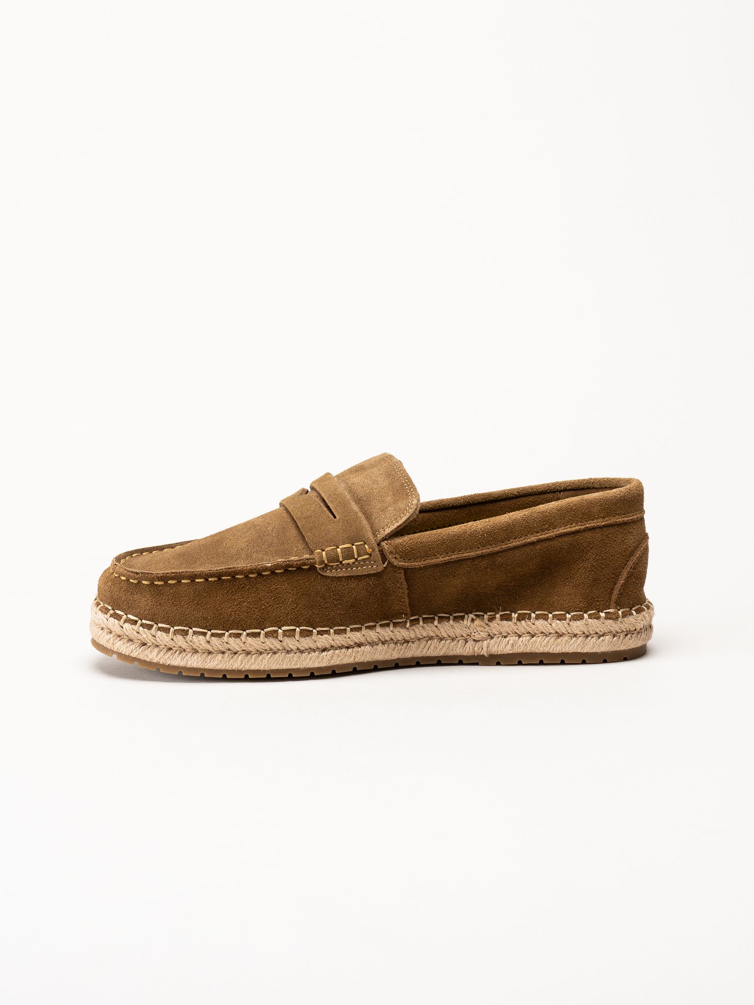 Tommy Hilfiger - Flexible Hilfiger Espadrille - Bruna espadrillos i mocka