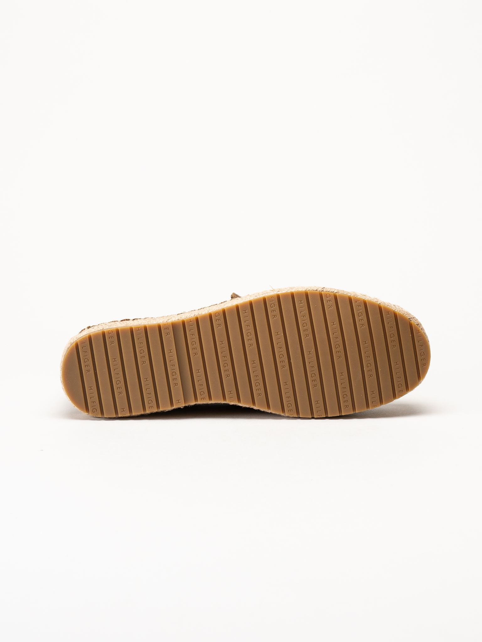 Tommy Hilfiger - Flexible Hilfiger Espadrille - Bruna espadrillos i mocka