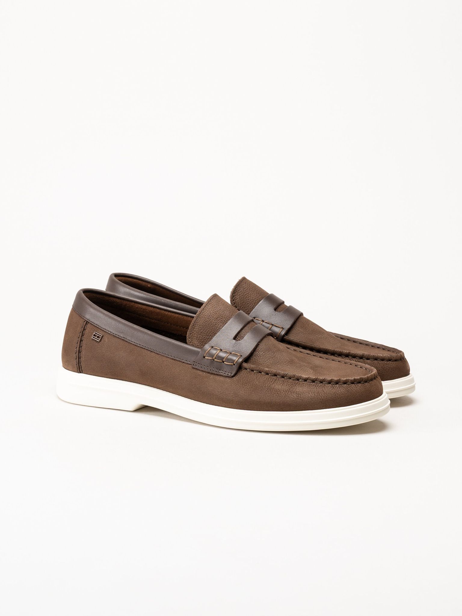 Tommy Hilfiger - Mix Nubuck - Bruna loafers i nubuck