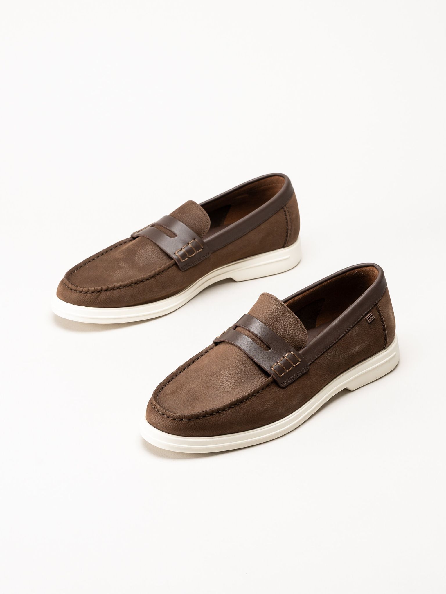 Tommy Hilfiger - Mix Nubuck - Bruna loafers i nubuck