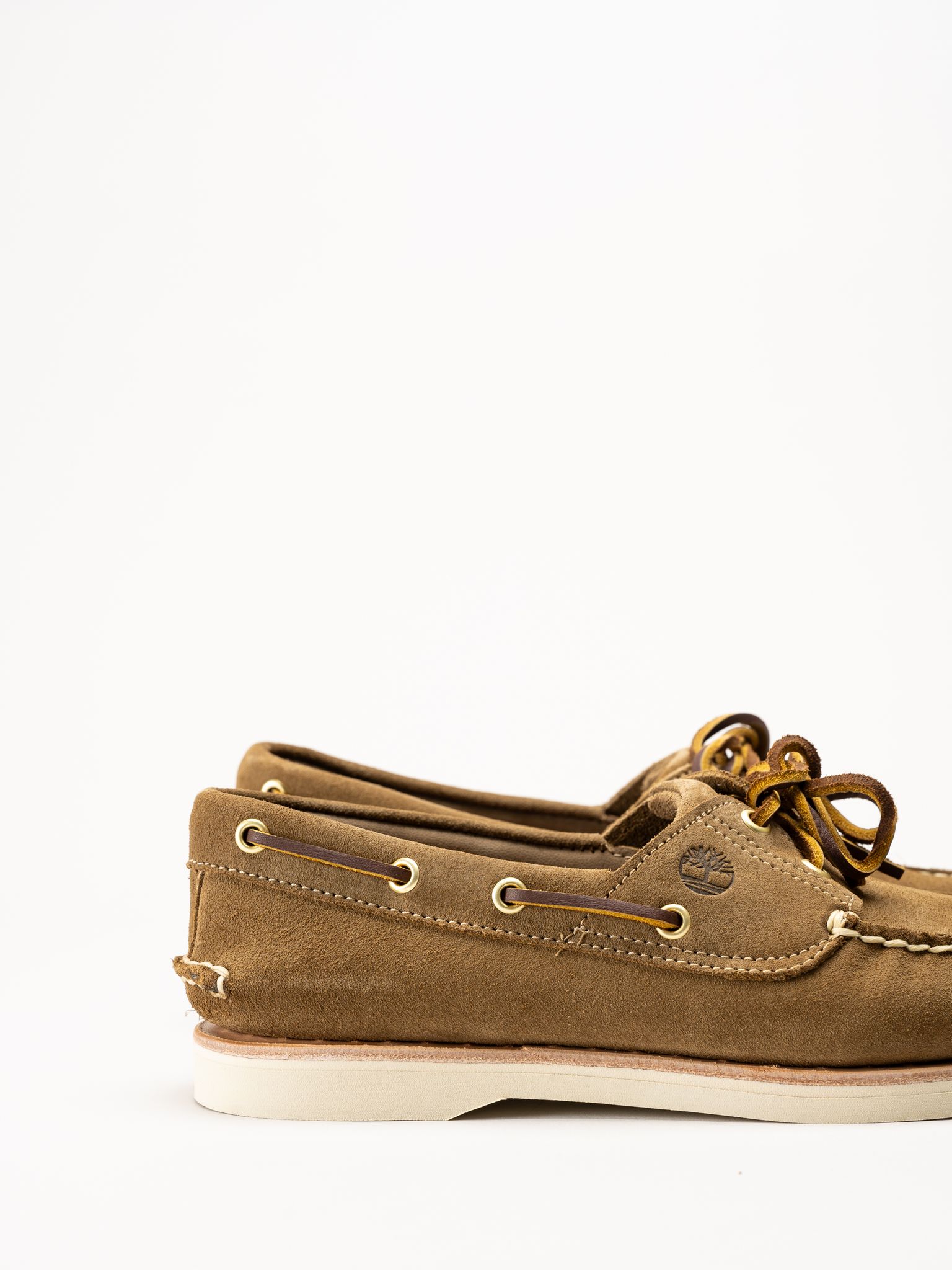 Timberland - Crafted 2 Eye - Ljusbruna seglarskor i mocka