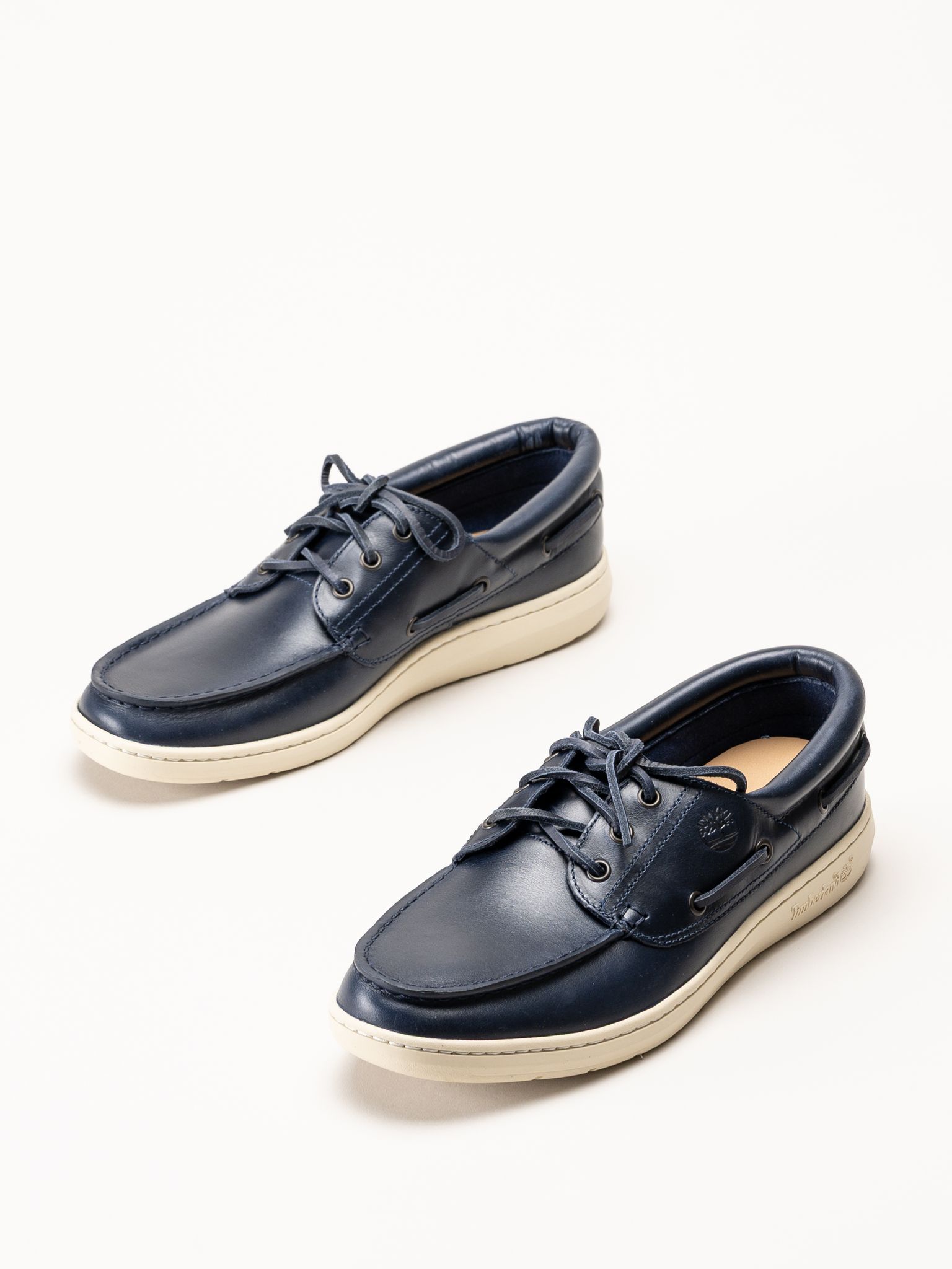 Timberland - Portofino Pier - Mörkblå seglarsko i skinn