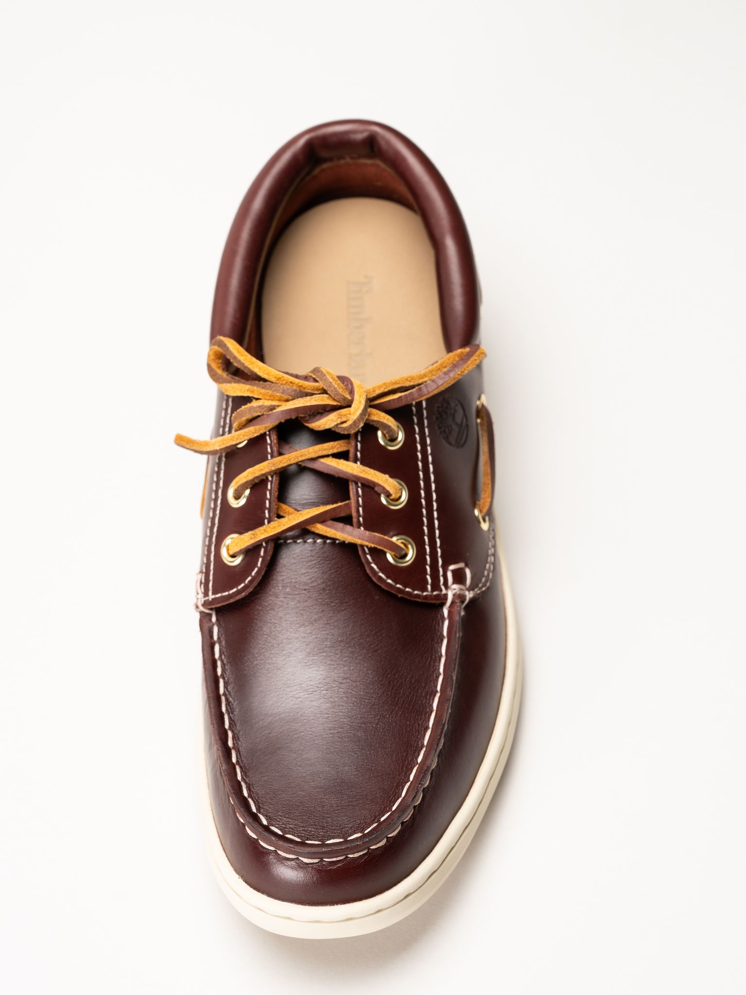 Timberland - Portofino Pier - Mörkbruna seglarskor i skinn